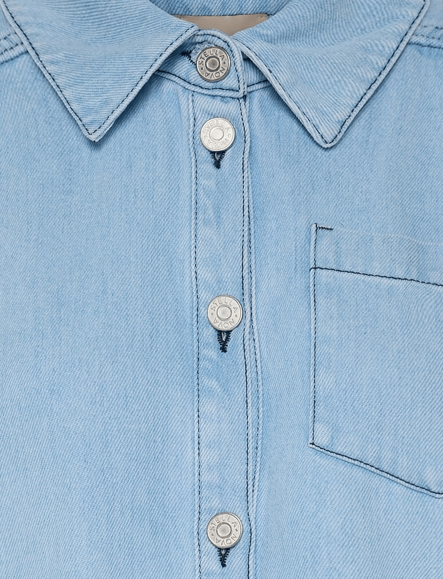 Stella Nova - Soft Denim Shirt - light blue - 2