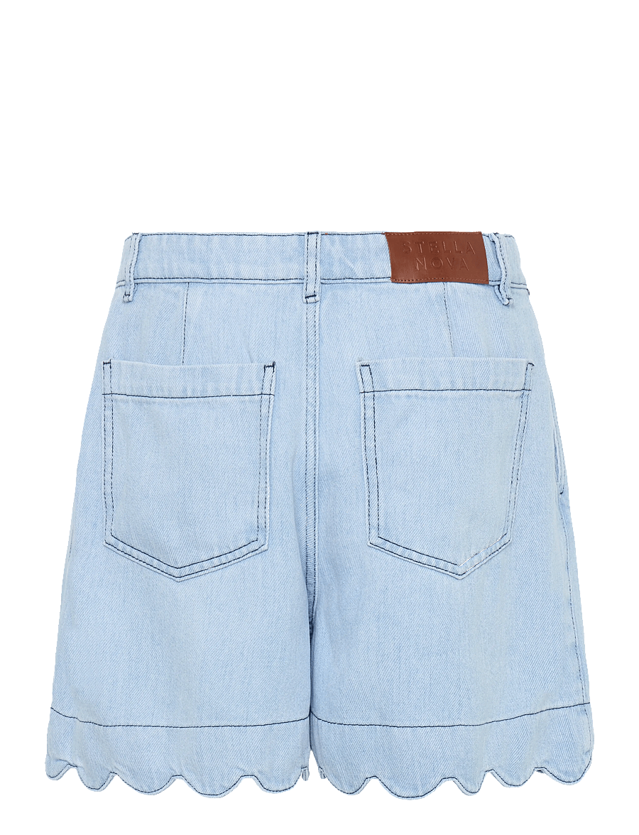 Stella Nova - Soft Demin Shorts - light blue - 2