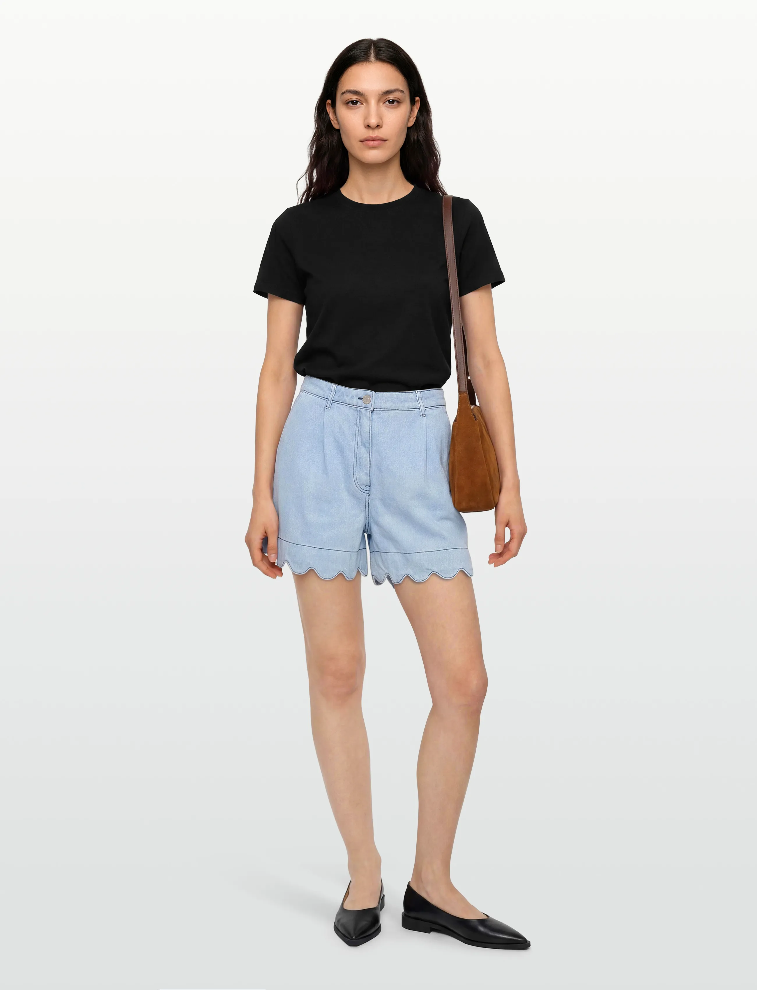 Stella Nova - Soft Demin Shorts - light blue - 0