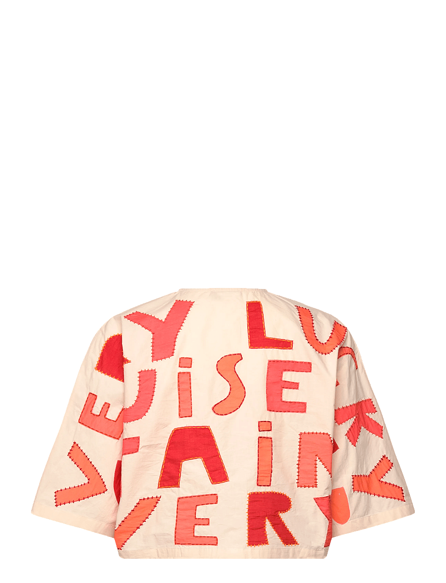 Stella Nova - Cruise Shirt - jeansblouses - 681 mixed red - 2