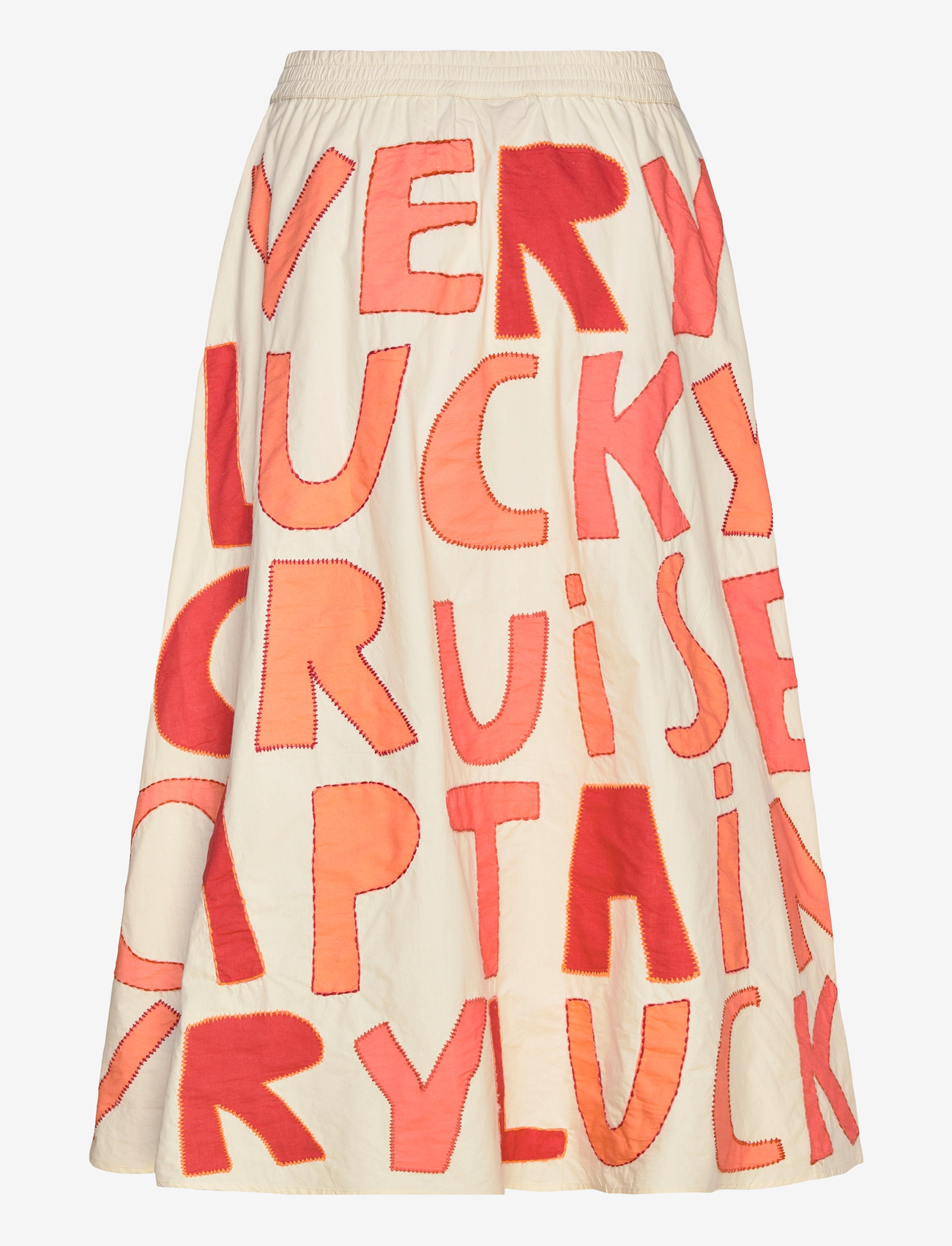 Stella Nova - Cruise Skirt - midi-röcke - 681 mixed red - 2
