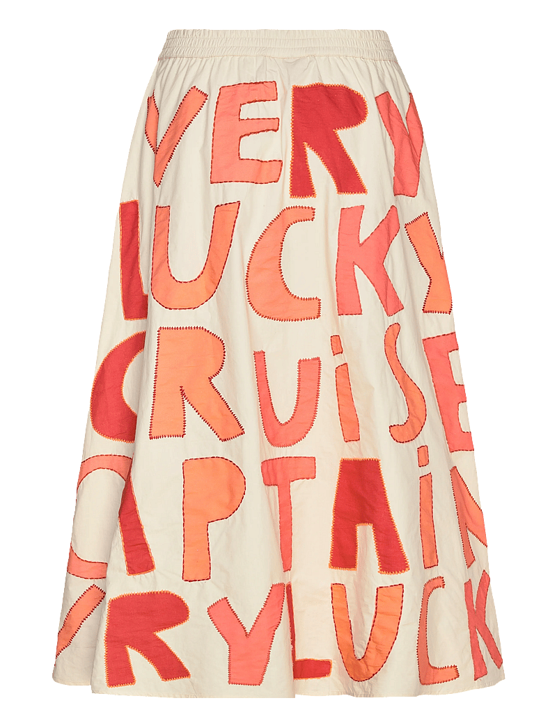 Stella Nova - Cruise Skirt - midi-röcke - 681 mixed red - 2