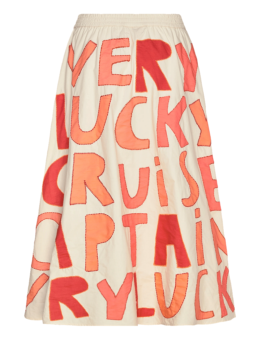 Stella Nova - Cruise Skirt - midiseelikud - 681 mixed red - 2