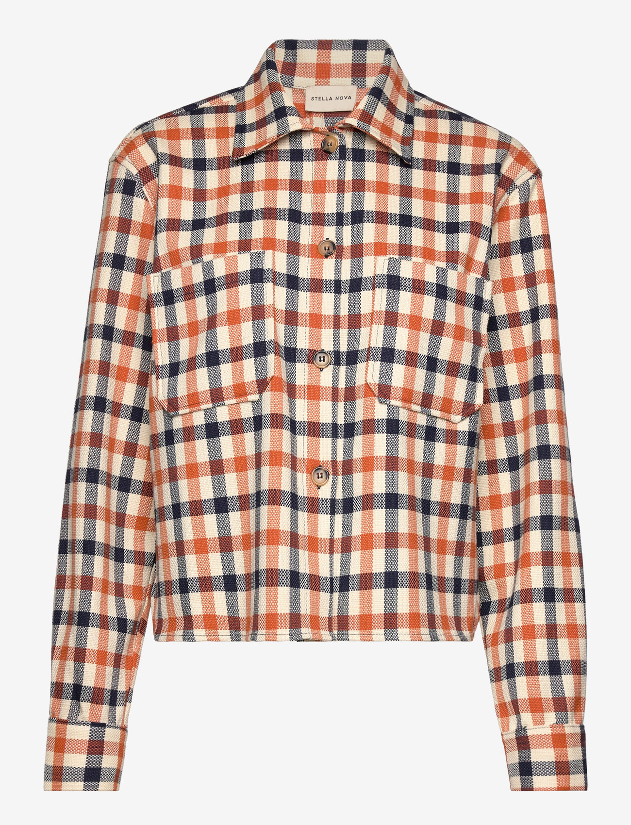 Stella Nova - Checked heavy shirt - navy/red/creme check - 1