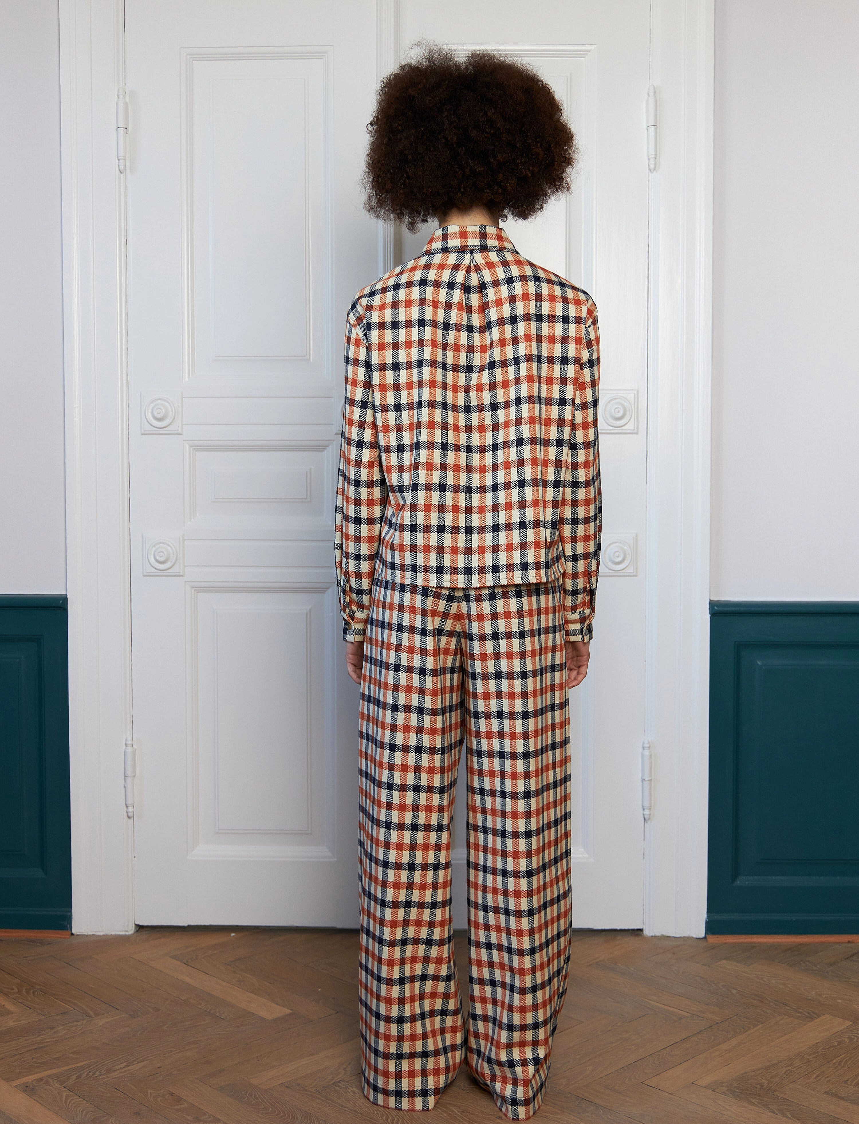 Stella Nova - Checked heavy shirt - navy/red/creme check - 3
