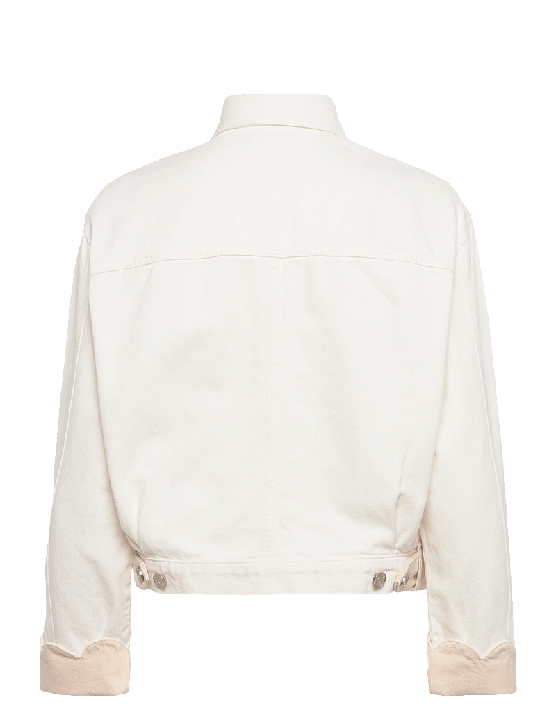 Stella Nova - Two-Toned Cotton Jacket - denimjakker - denim moon wash - 1