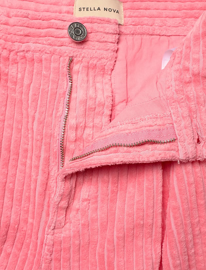 Stella Nova - Corduroy Long Pants - bukser med brede ben - amazing pink - 5