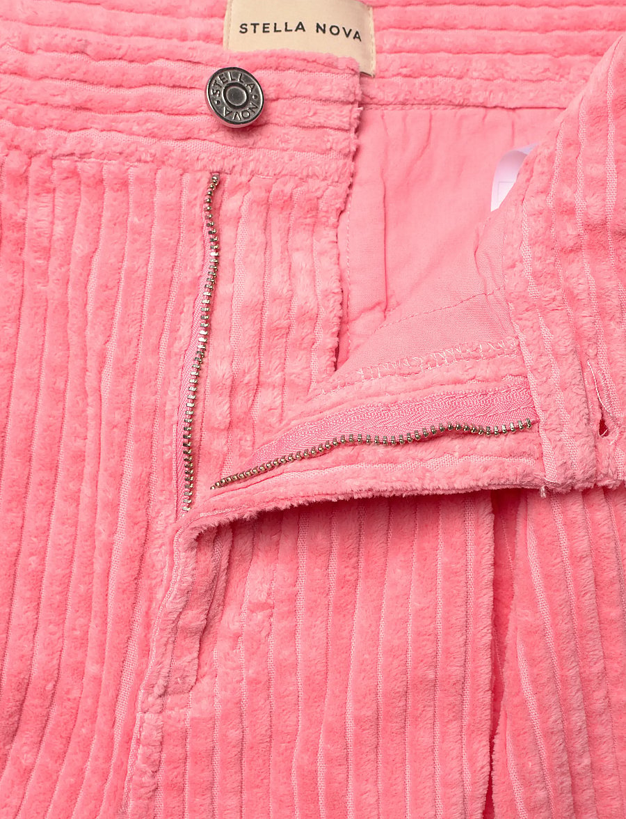 Stella Nova - Corduroy Long Pants - buxur með víðum skálmum - amazing pink - 5