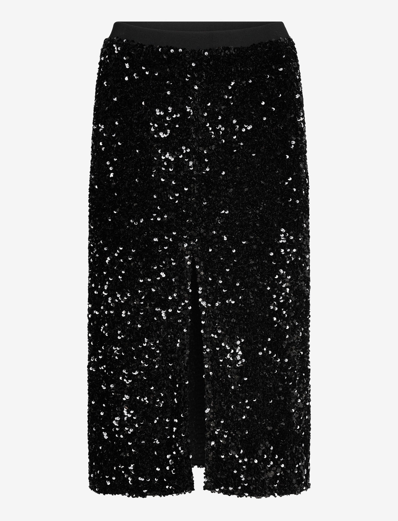Stella Nova - Sequins midi skirt - black - 0