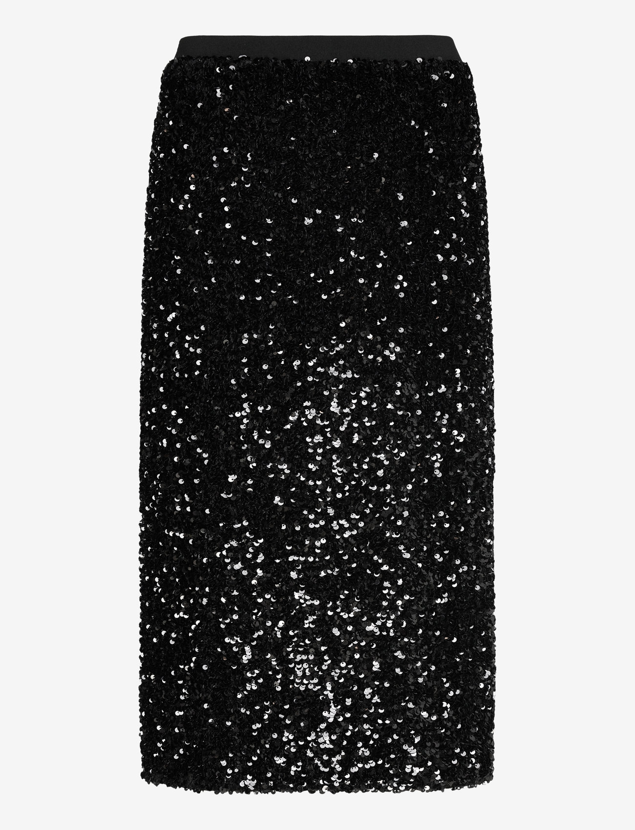 Stella Nova - Sequins midi skirt - black - 1