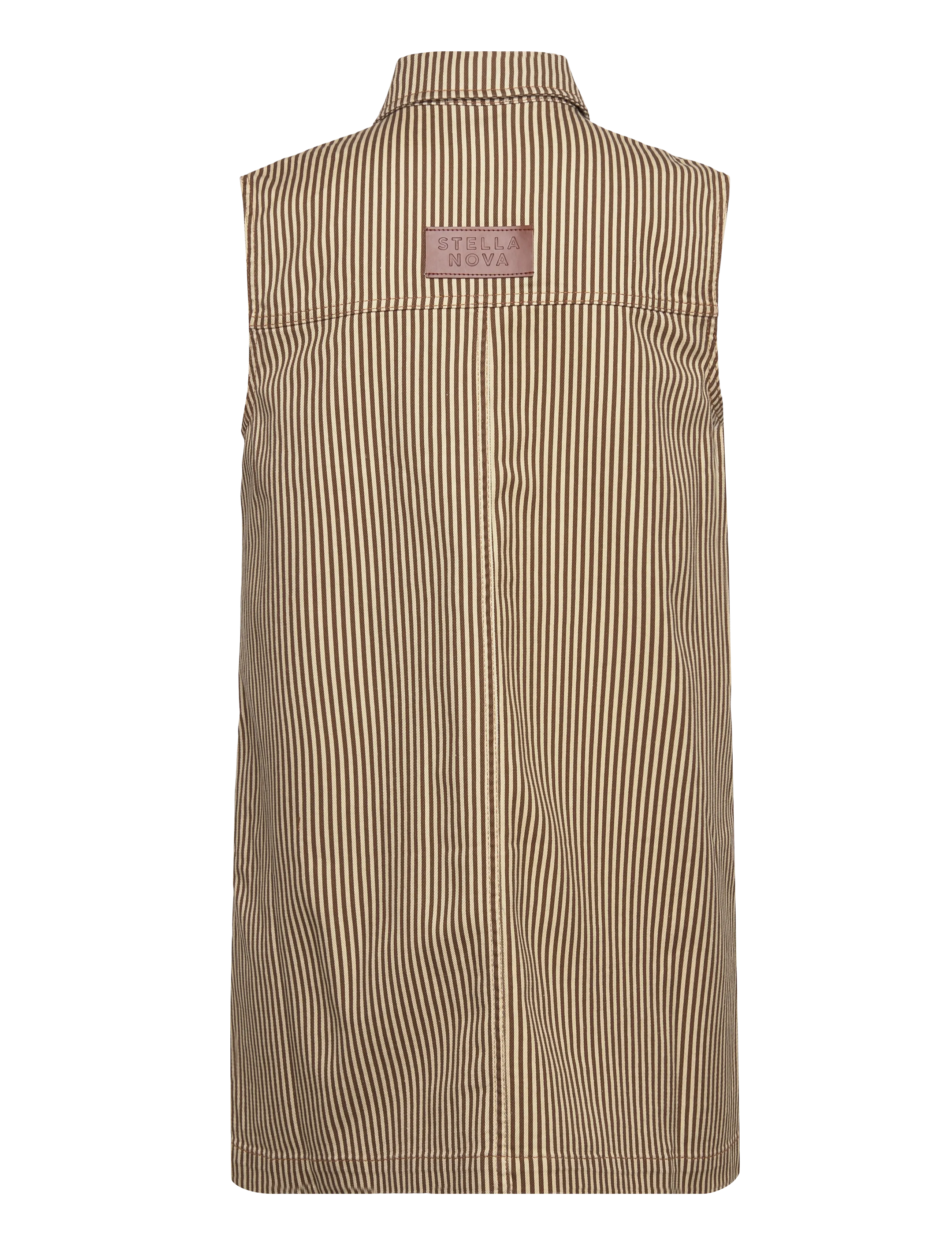 Stella Nova - Striped Denim Dress - denimkjoler - stripes - 1