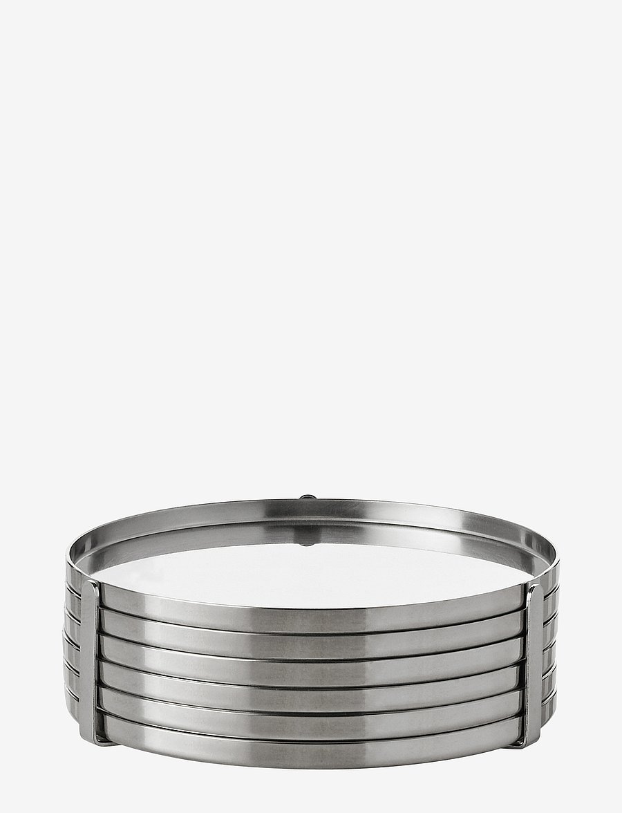 Stelton - AJ coaster - 6 pcs - iepērcies pēc cenas - steel - 1