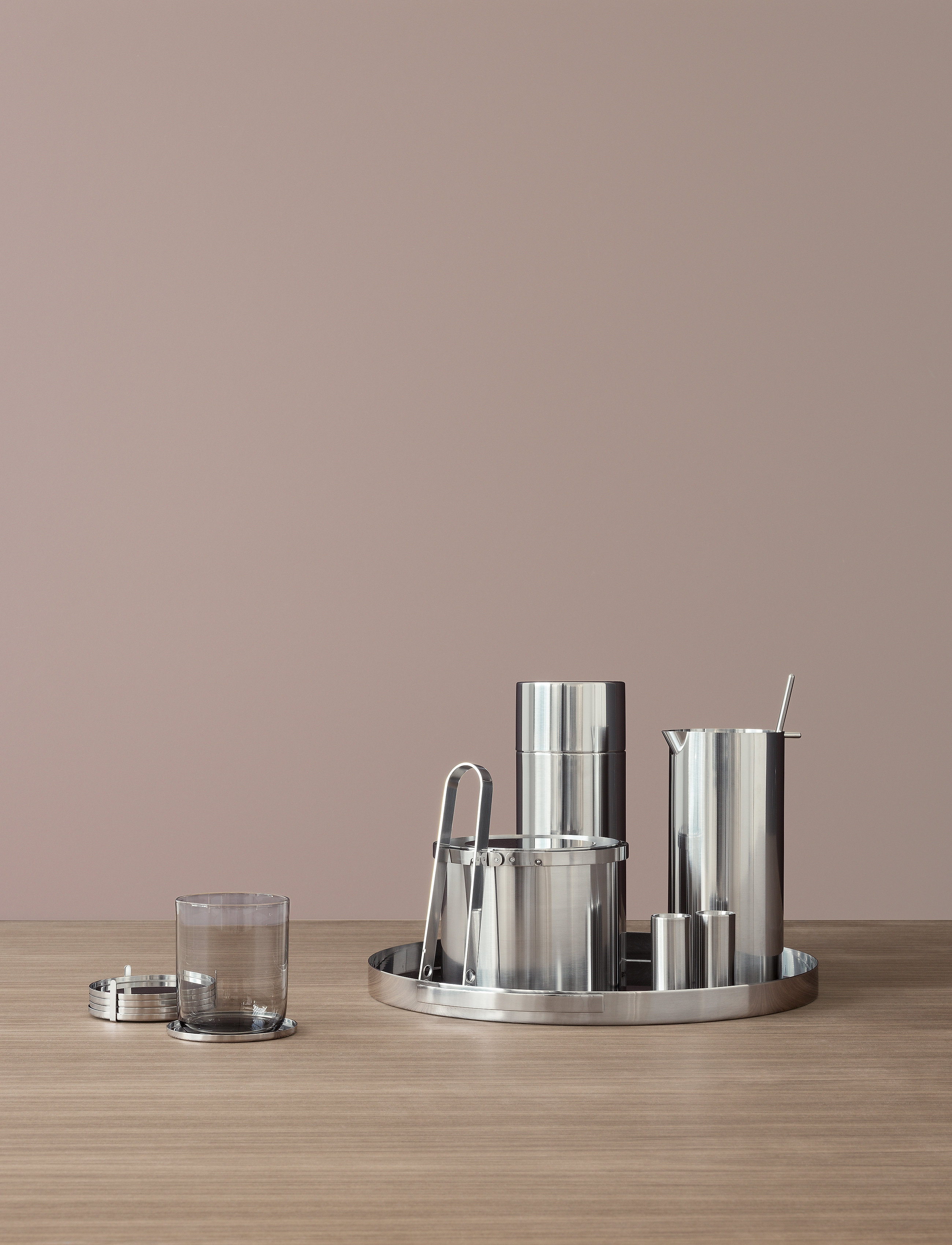 Stelton - AJ coaster - 6 pcs - steel - 2