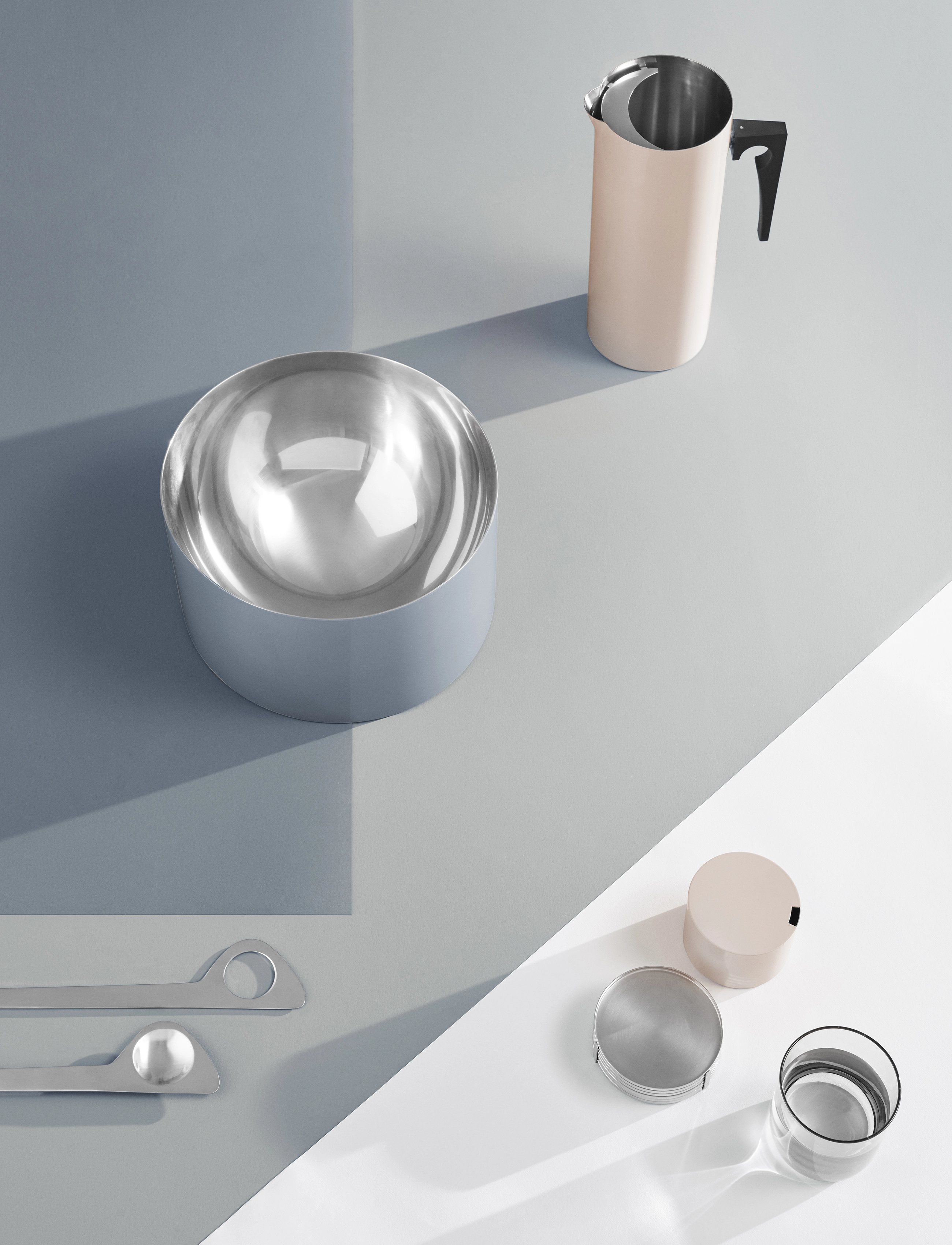Stelton Aj Salad Bowl, Ø24 cm, Bowls & Serving Dishes, Blau - Bowls, Homeware