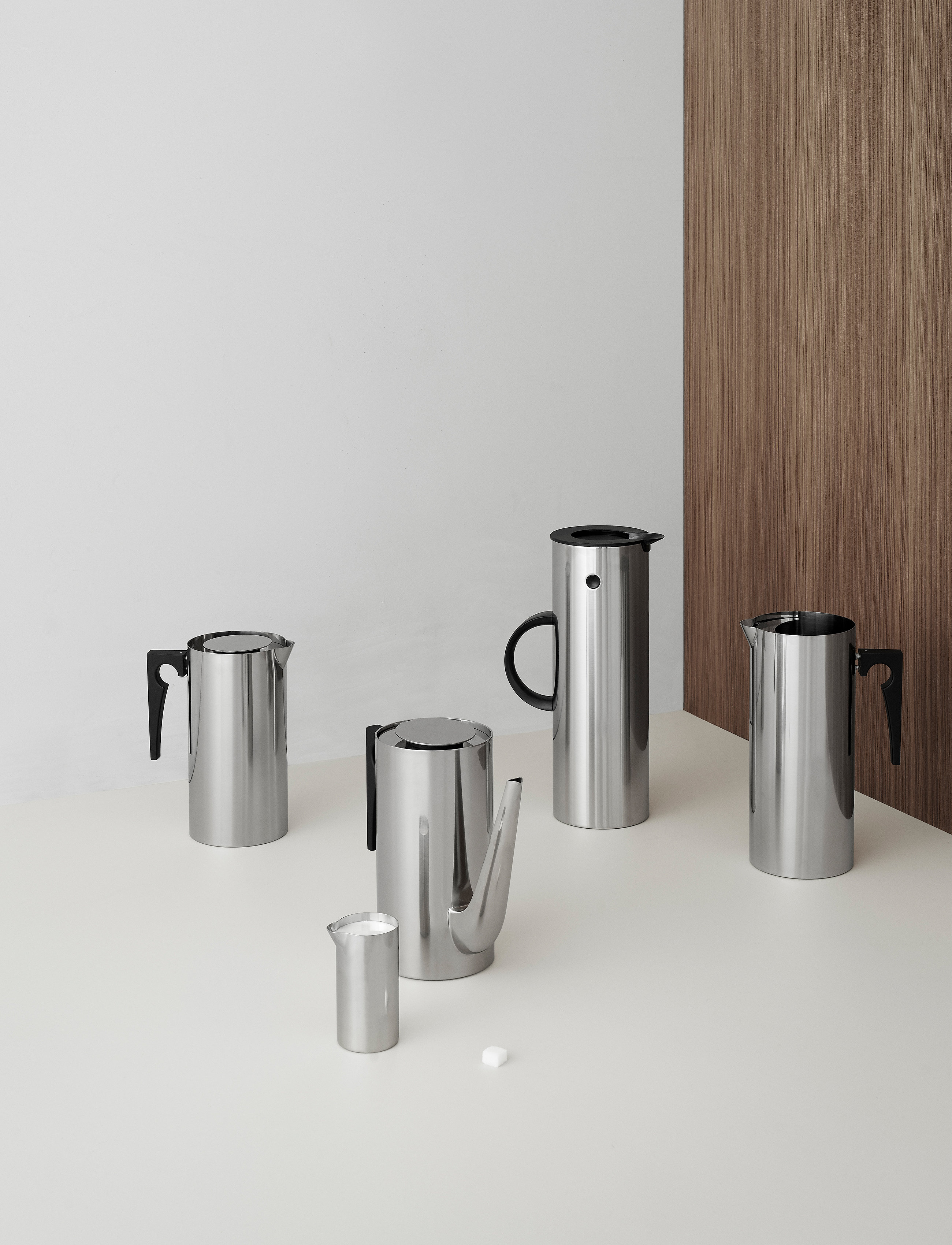 Stelton - AJ jug with icelip - 2 l. - steel - 2