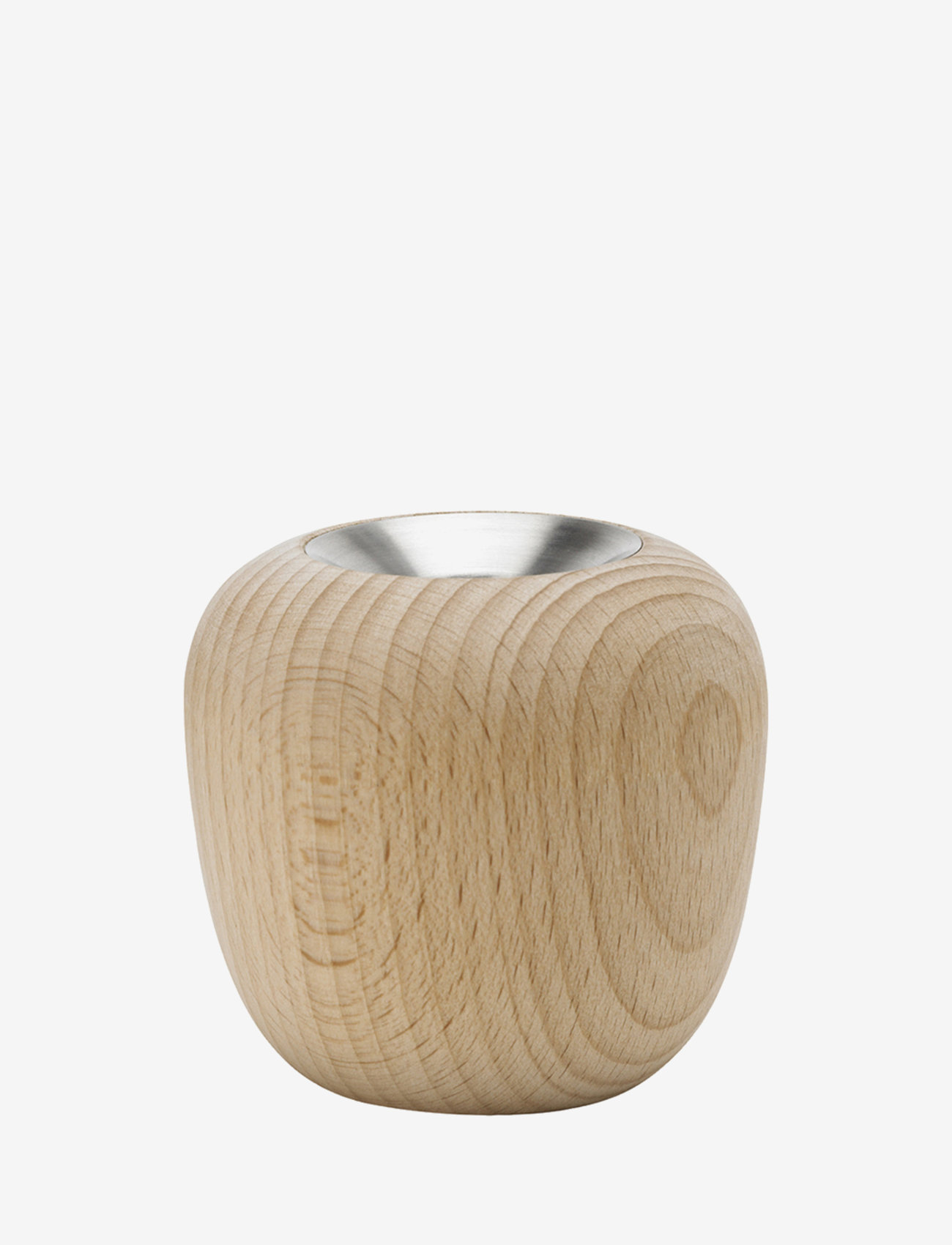Stelton - Ora lysestage H 6.5 cm beech wood - lysestager - beech wood - 3
