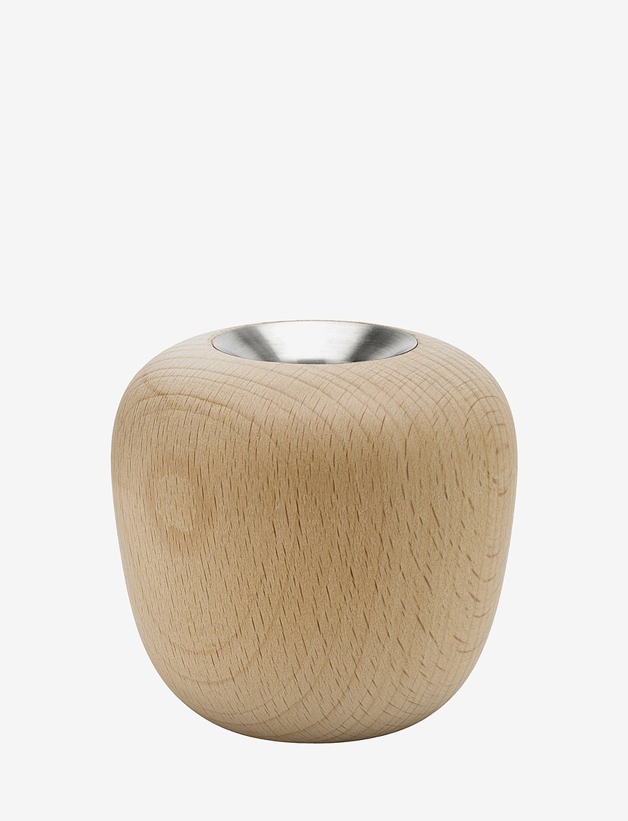 Stelton - Ora candleholder - kerzenständer - beech wood - 3