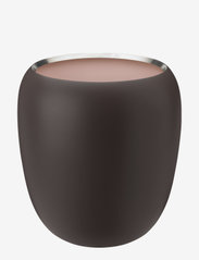 Ora vase H 21.6 cm dark powder - DARK POWDER/POWDER