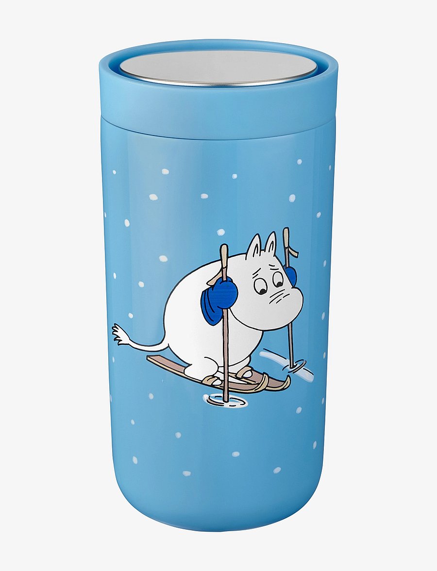 Stelton - To Go Click vacuum insulated cup 0.2 l. Moomin skiing - moomin skiing - 0
