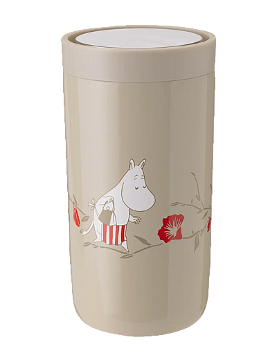 Stelton To Go Click to go mugg 0.2 l. Moominmamma’s Tea party - Accessoarer - MOOMINMAMMA’S TEA PARTY / beige