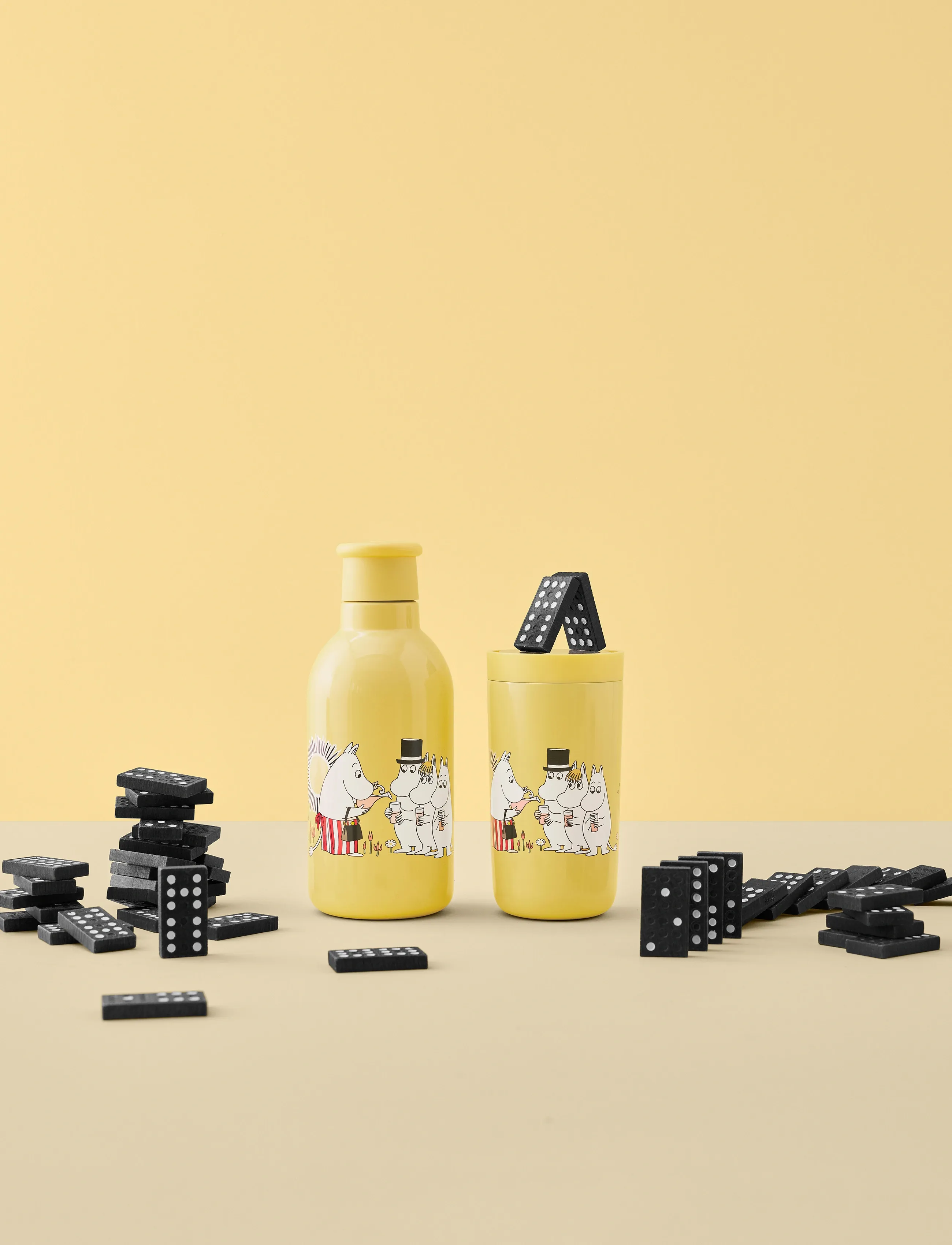 Stelton To Go Click To Go Kop 0.2 L. Moomin Lemonade, 0.2 L, Yellow, Kopper Og Krus > Termokopper, Unisex