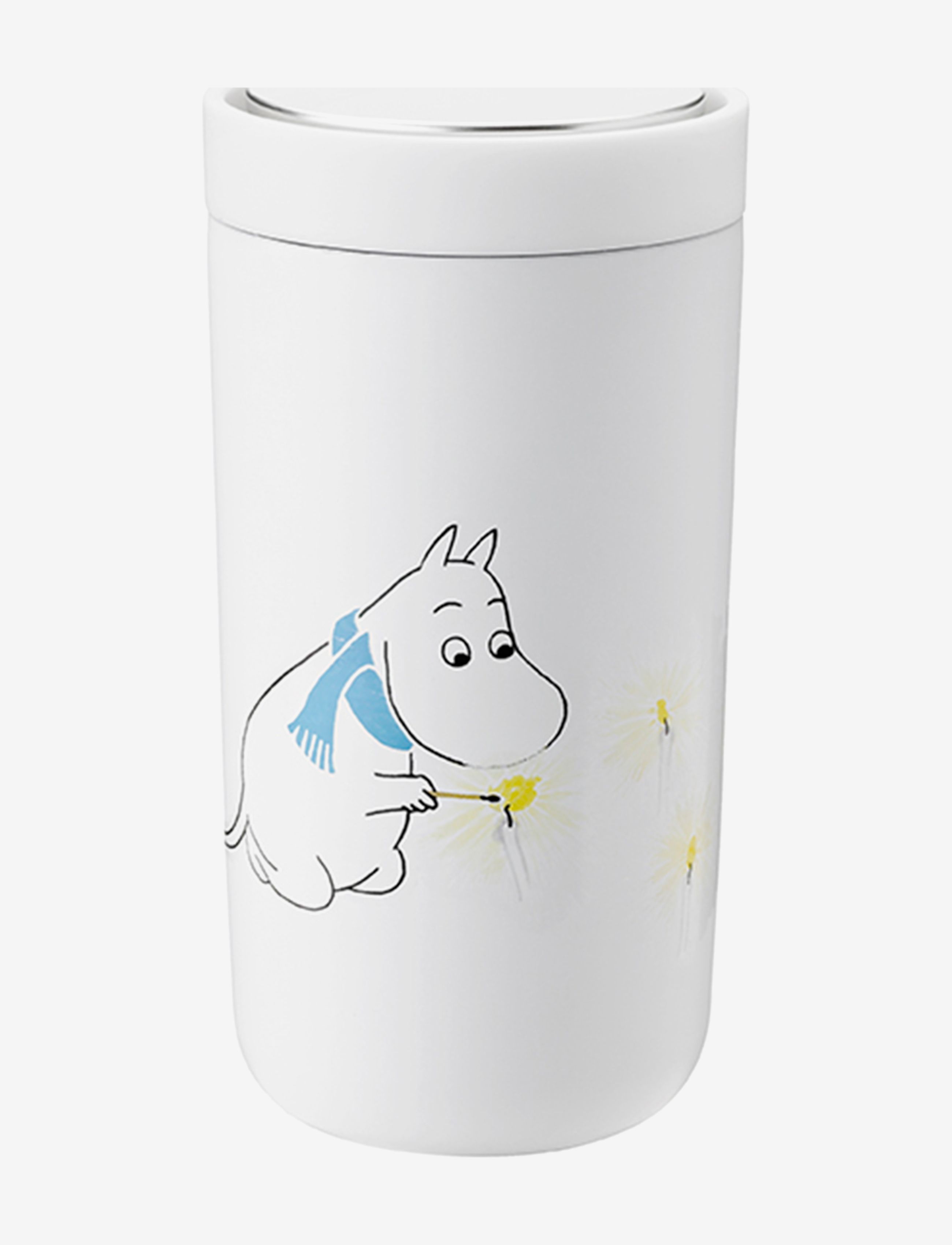 STELTON To Go Click Termokop 0.2 L. Moomin Frost Weiß - 20 CL - Unisex