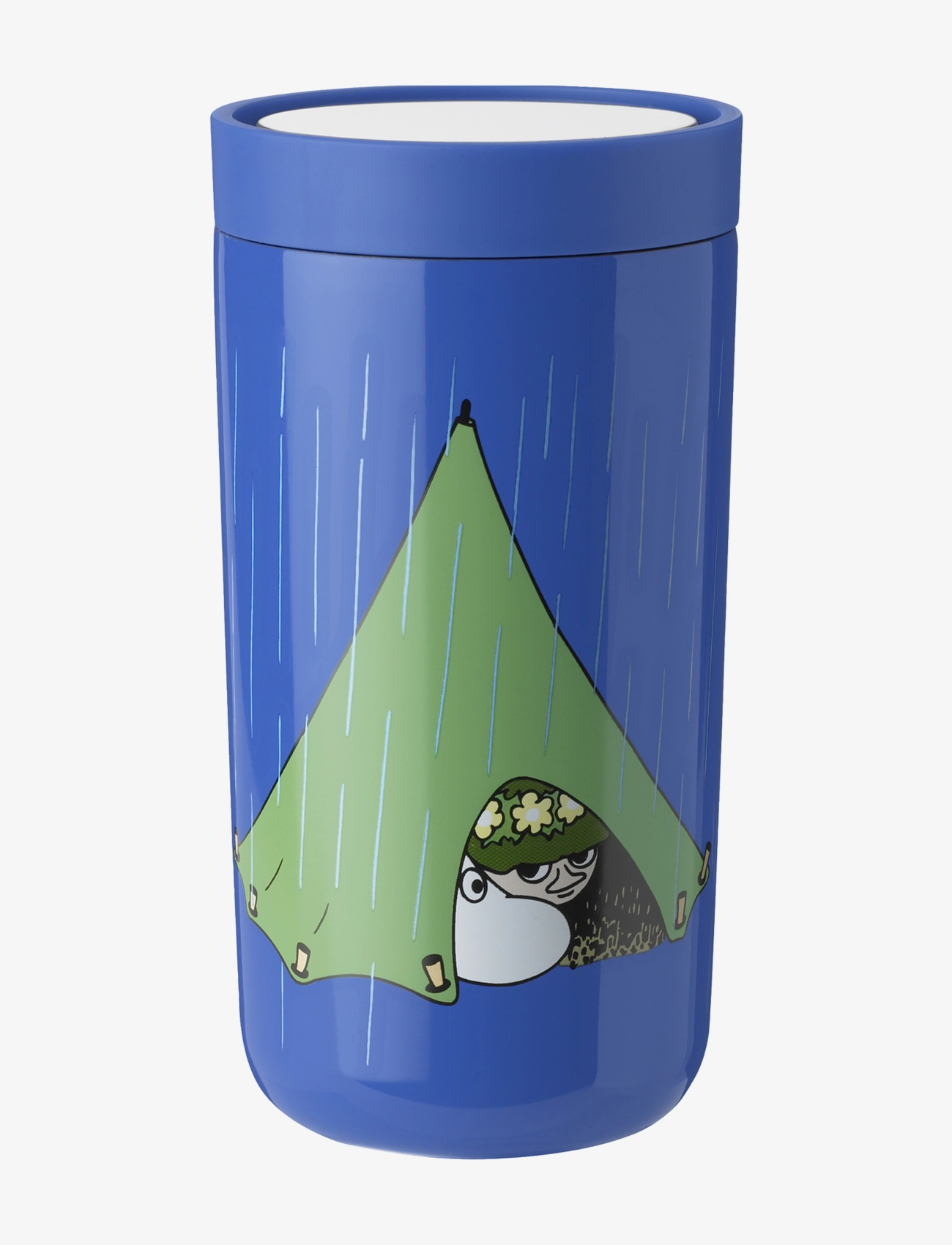 STELTON To Go Click Termokop 0.2 L. Moomin Camping Blau - 0.2 L - Unisex