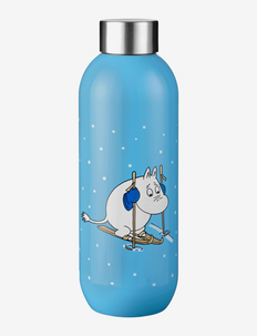 Keep Cool vacuum insulated bottle 0.6 l. Moomin skiing, Stelton