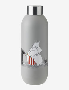 Keep Cool drikkeflaske 0.75 l. Moomin light grey, Stelton