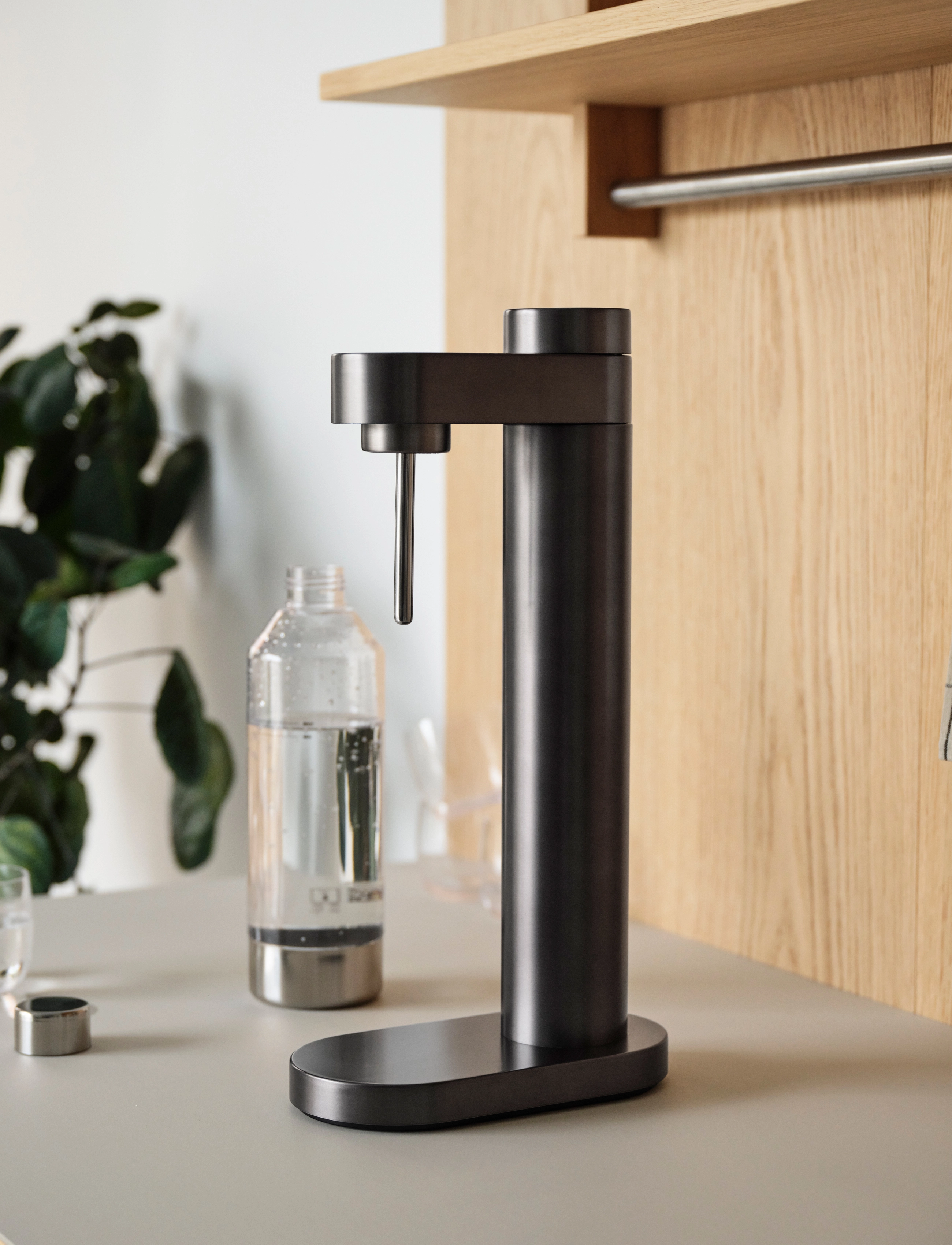 Stelton Brus Kulsyremaskine, H:42 cm, Kitchen, Schwarz - Kitchen Appliances, Homeware