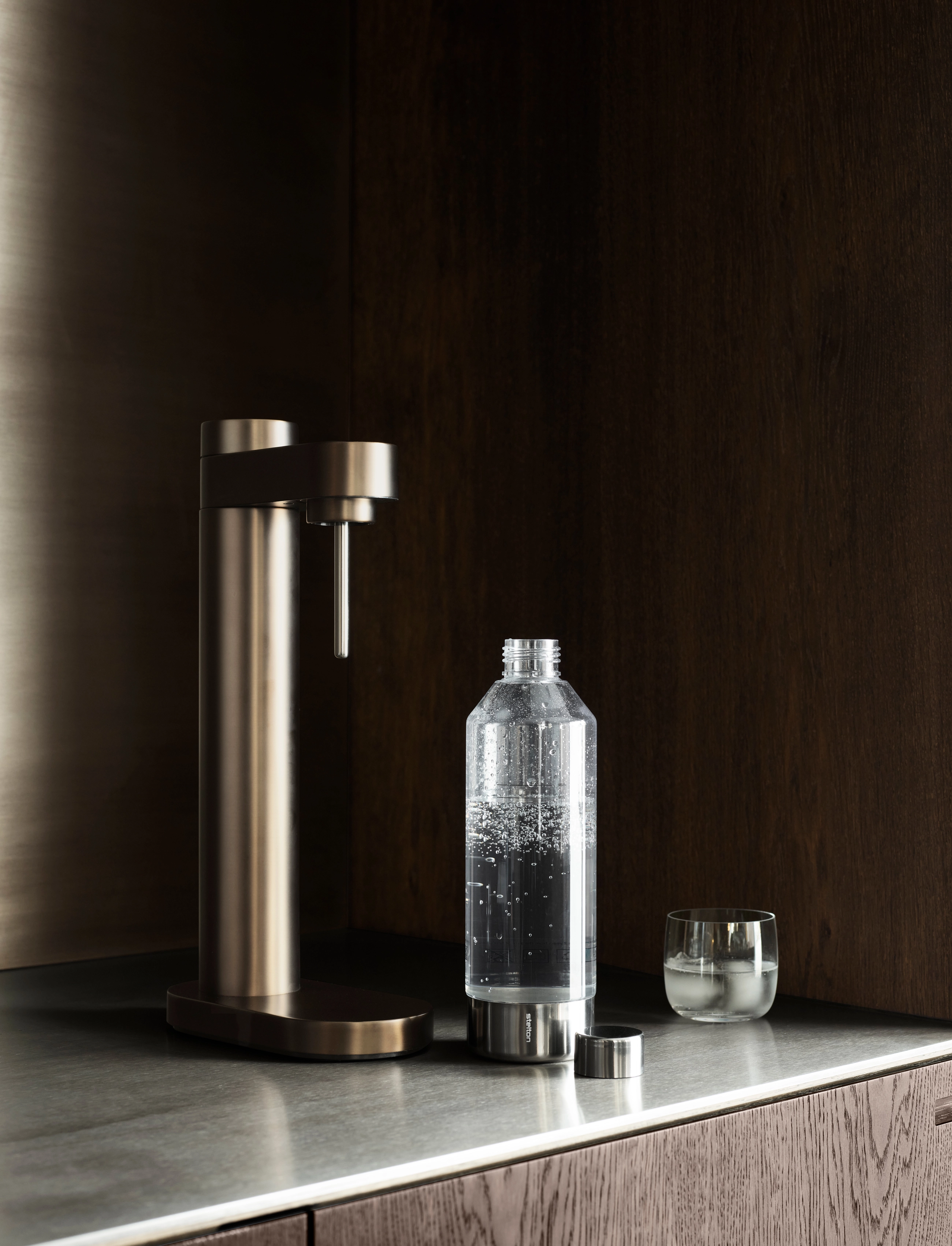 Stelton Brus Kulsyremaskine, H:42 cm, Kitchen, Braun - Kitchen Appliances, Homeware