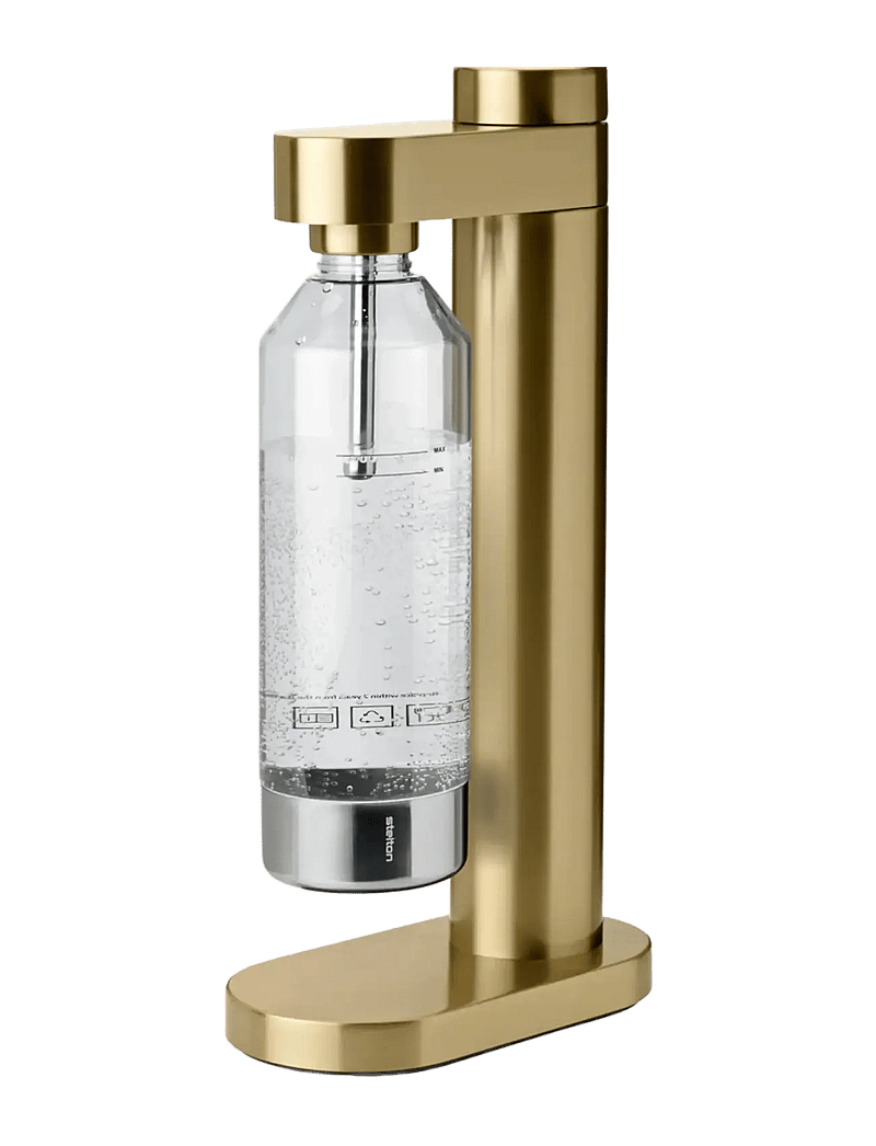 Stelton - Brus carbonator - soda machines - brushed brass - 1