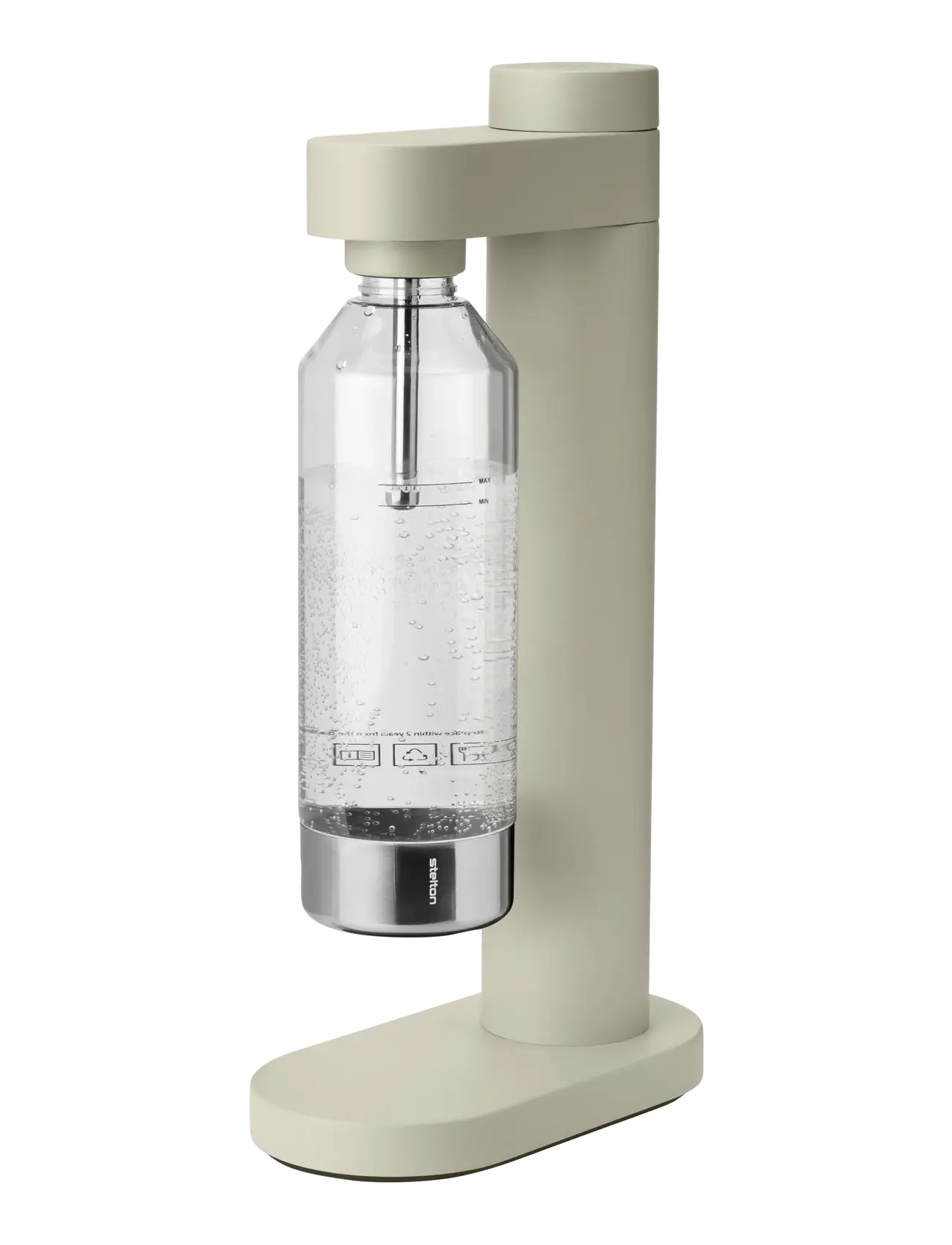 Stelton Brus Kulsyremaskine Soft Sand, Kitchen Appliances, Creme, Str: H:42CM