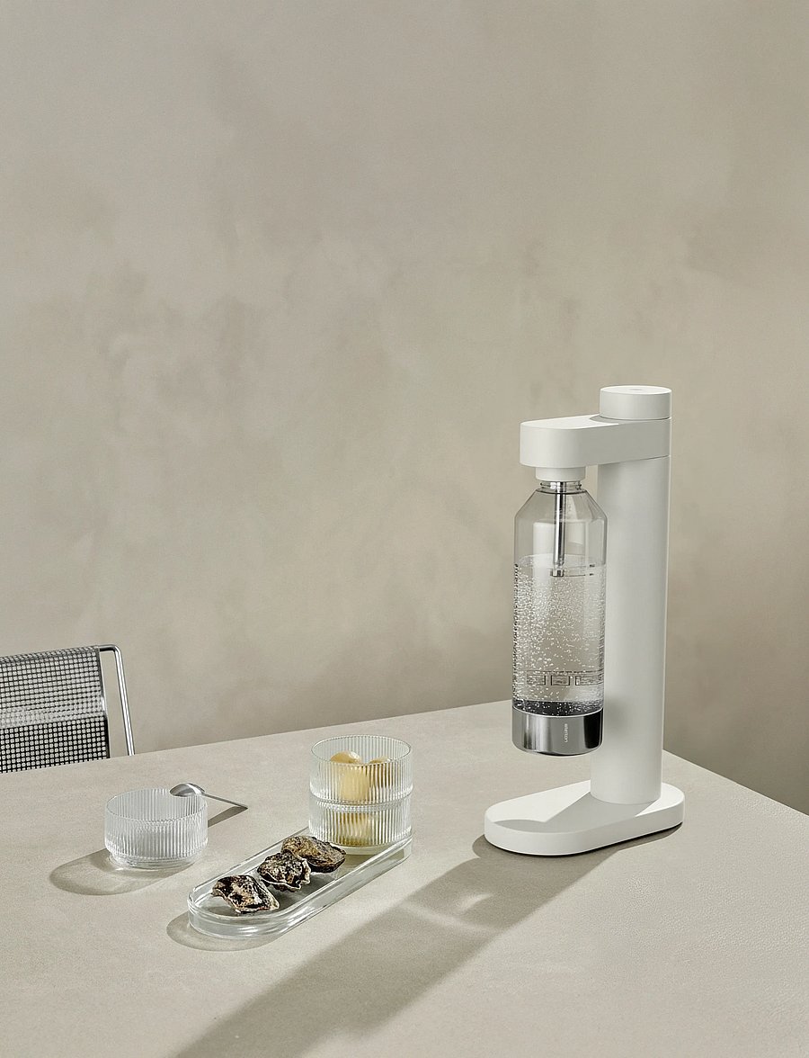 Stelton - Brus carbonator soft white - wassersprudler - soft white - 0