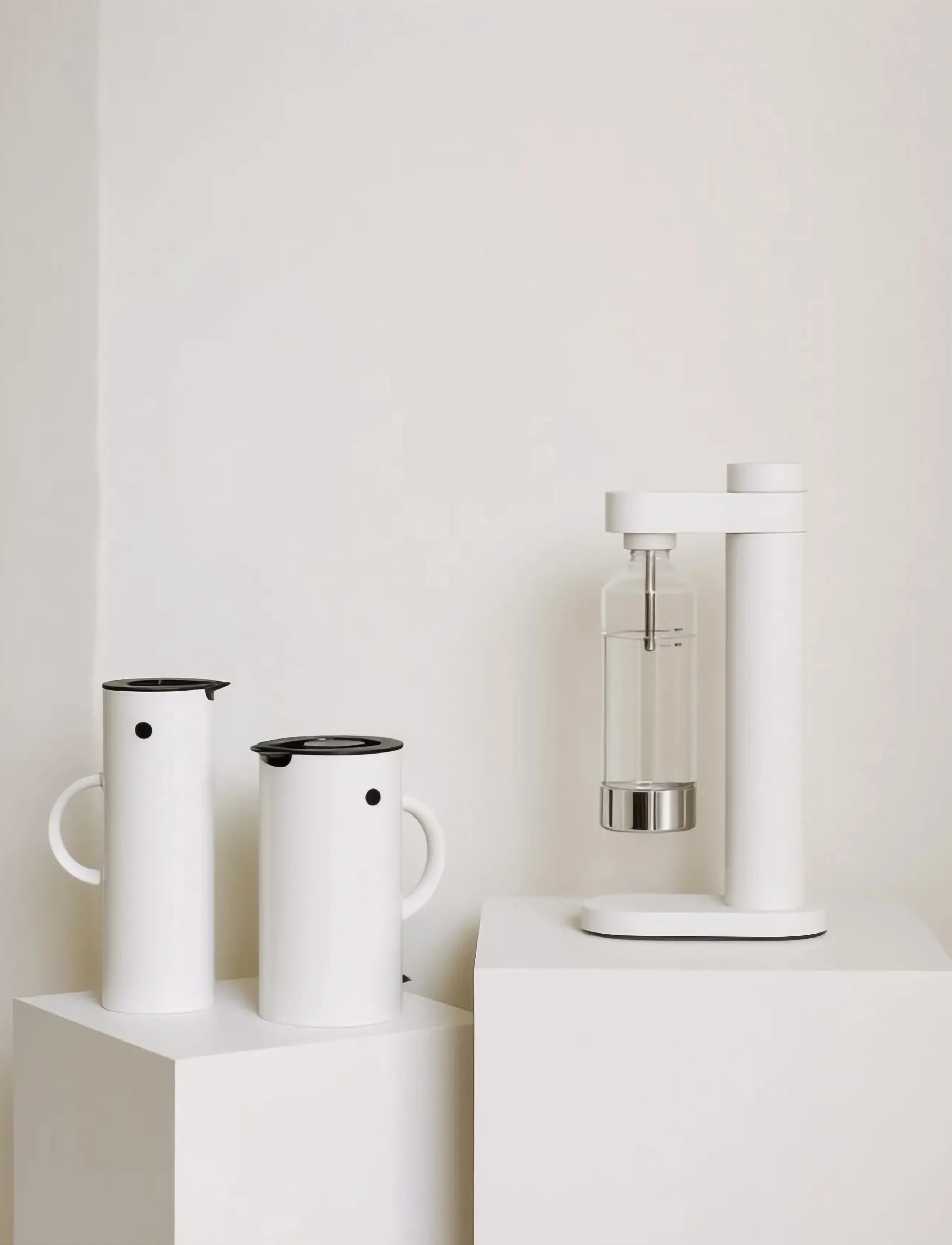 Stelton - Brus kolsyremaskin soft white - kolsyremaskiner - soft white - 3