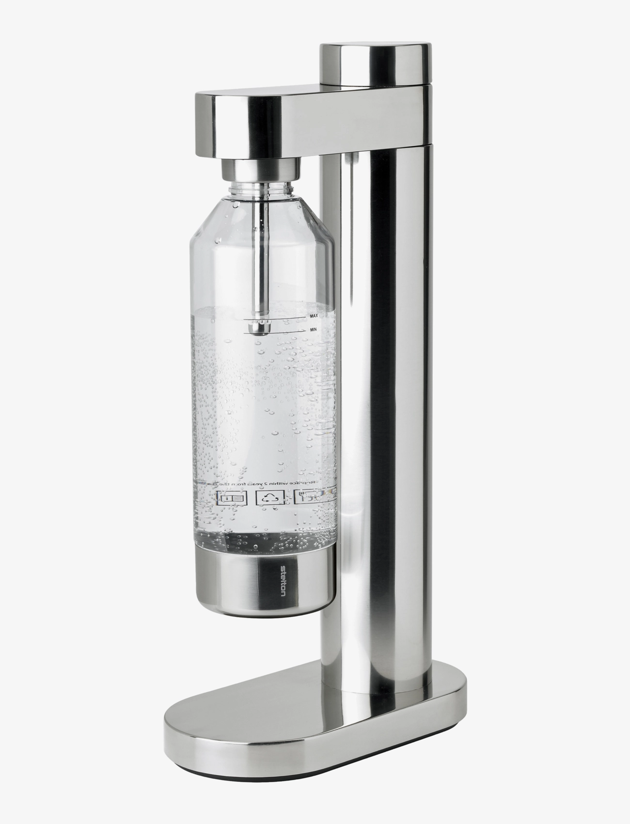 Stelton - Brus kulsyremaskine - køkkenmaskiner - steel - 1