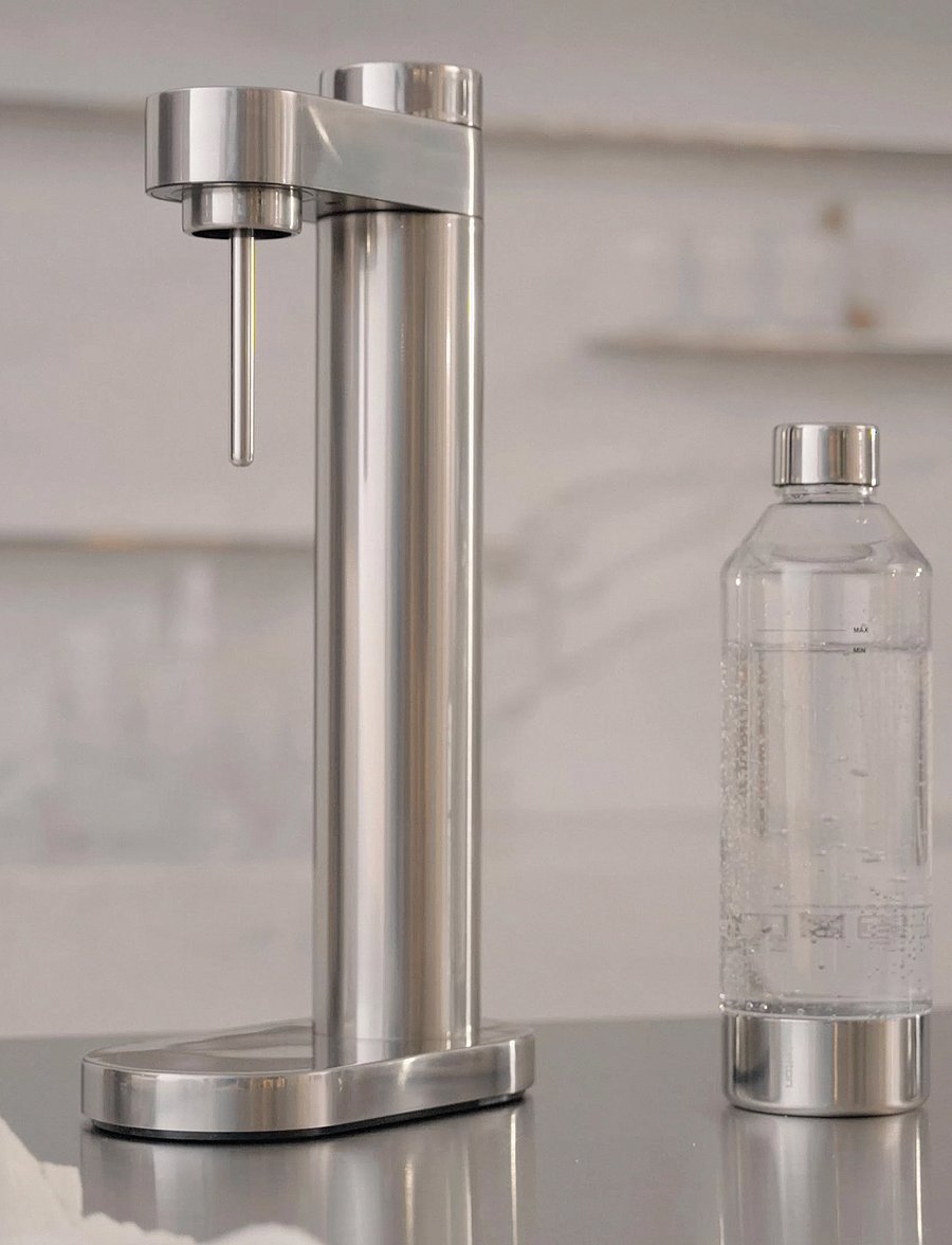 Stelton - Brus carbonator - wassersprudler - steel - 0