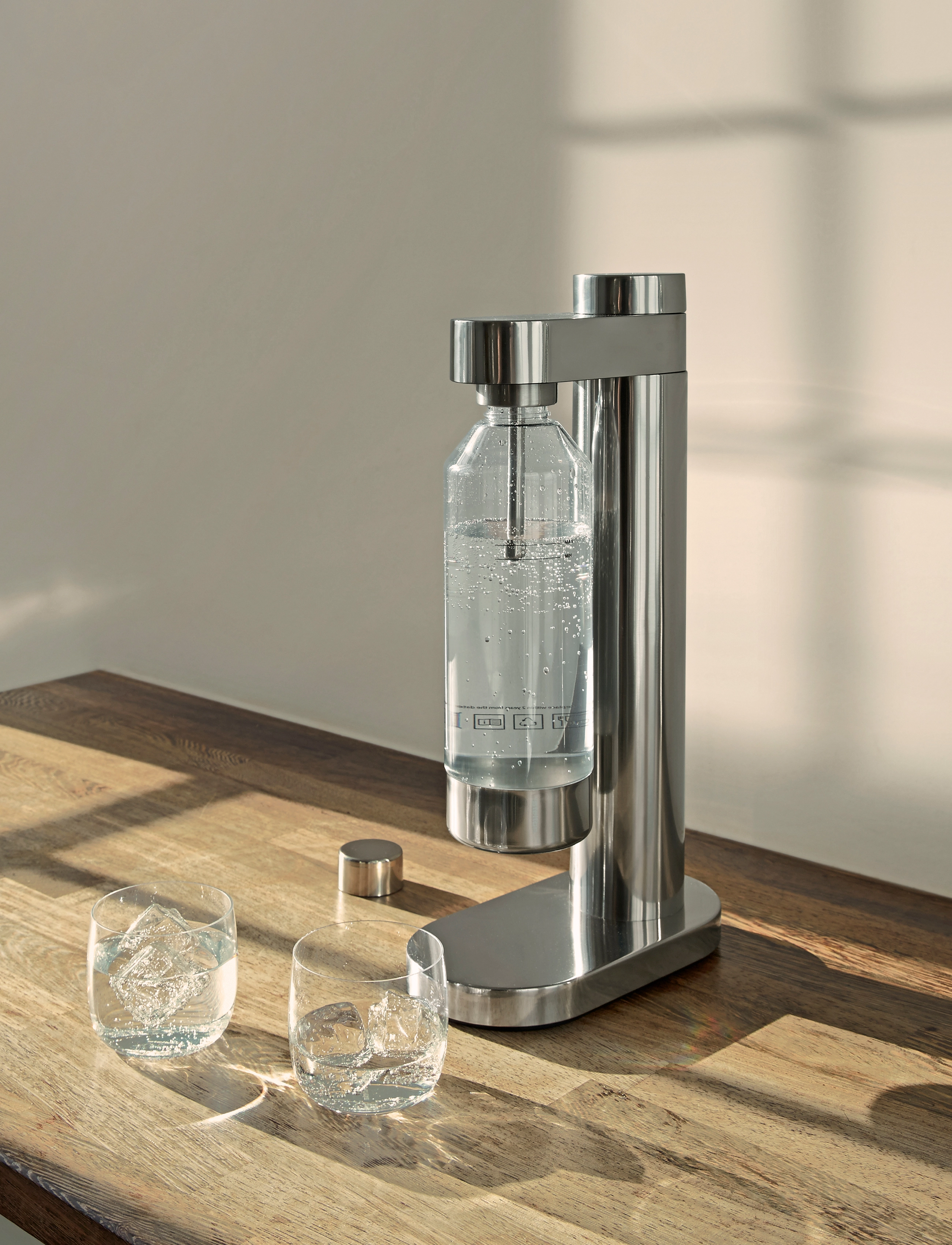 Stelton - Brus kulsyremaskine - køkkenmaskiner - steel - 5
