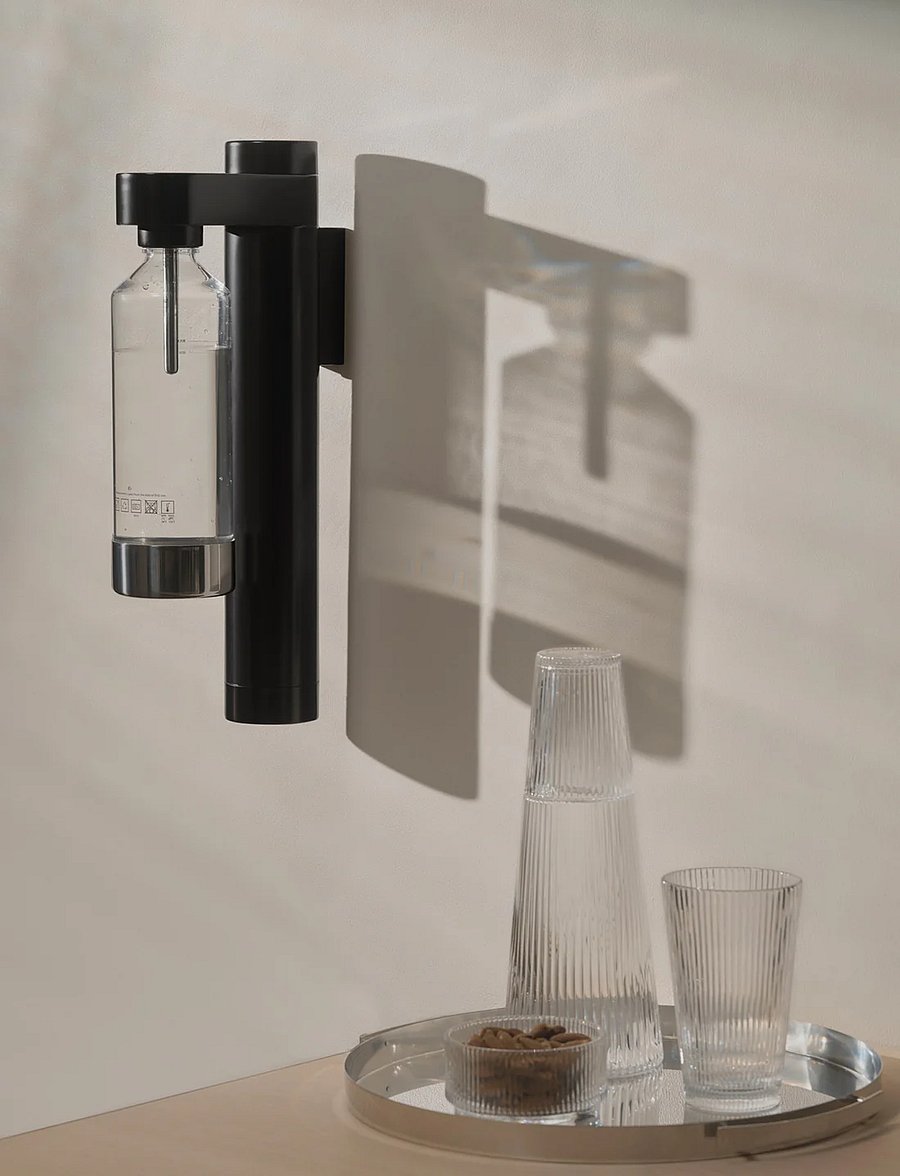 Stelton - Stelton Brus carbonator, wall mount - nach preis einkaufen - black - 0