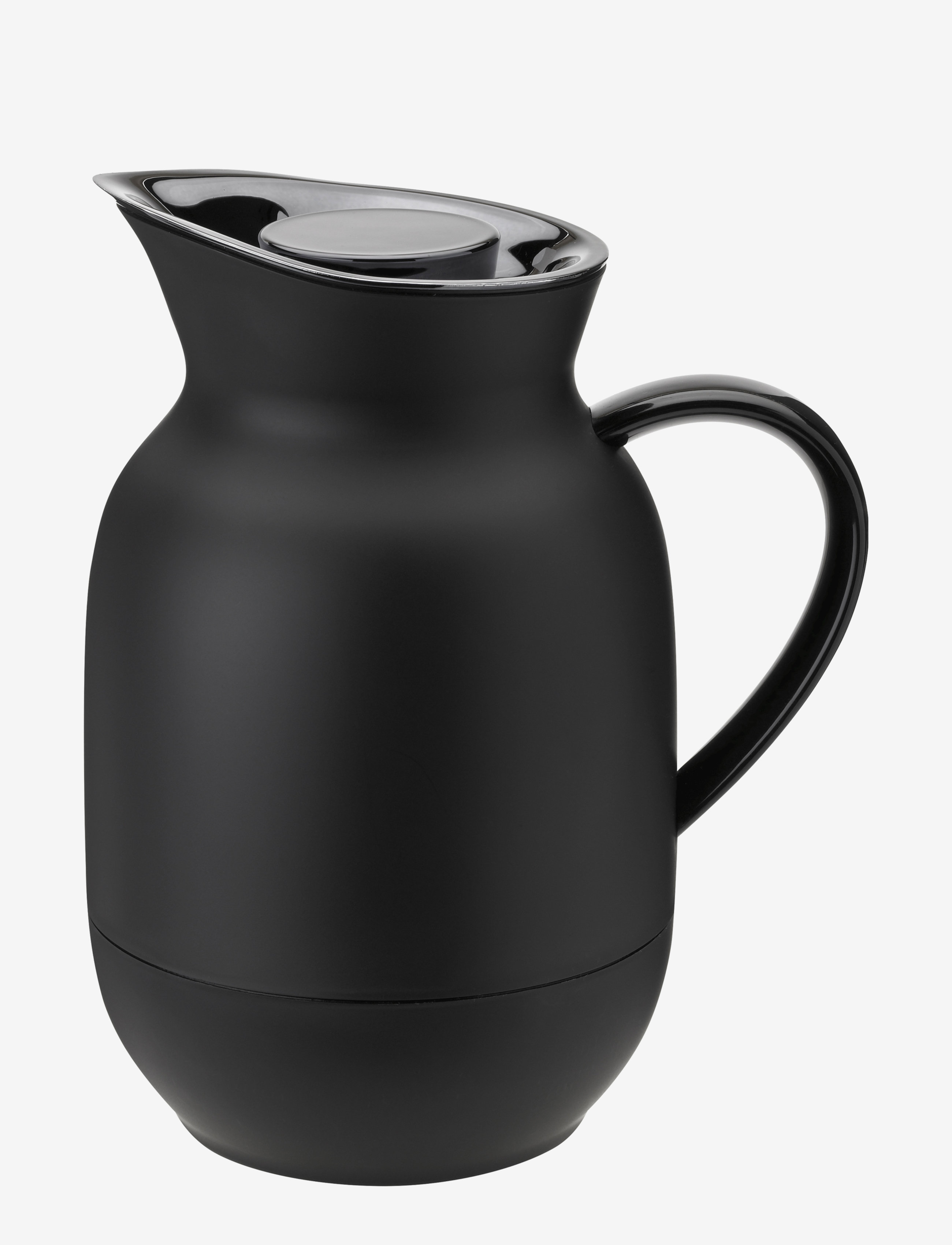 STELTON Amphora Termokande, Kaffe 1 L. Soft Schwarz Schwarz - 1 L - Unisex