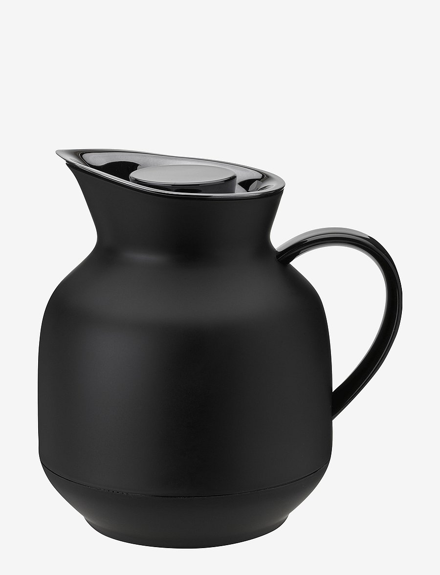 Stelton - Amphora vacuum jug - tea, 1 l. - thermoskannen - soft black - 1