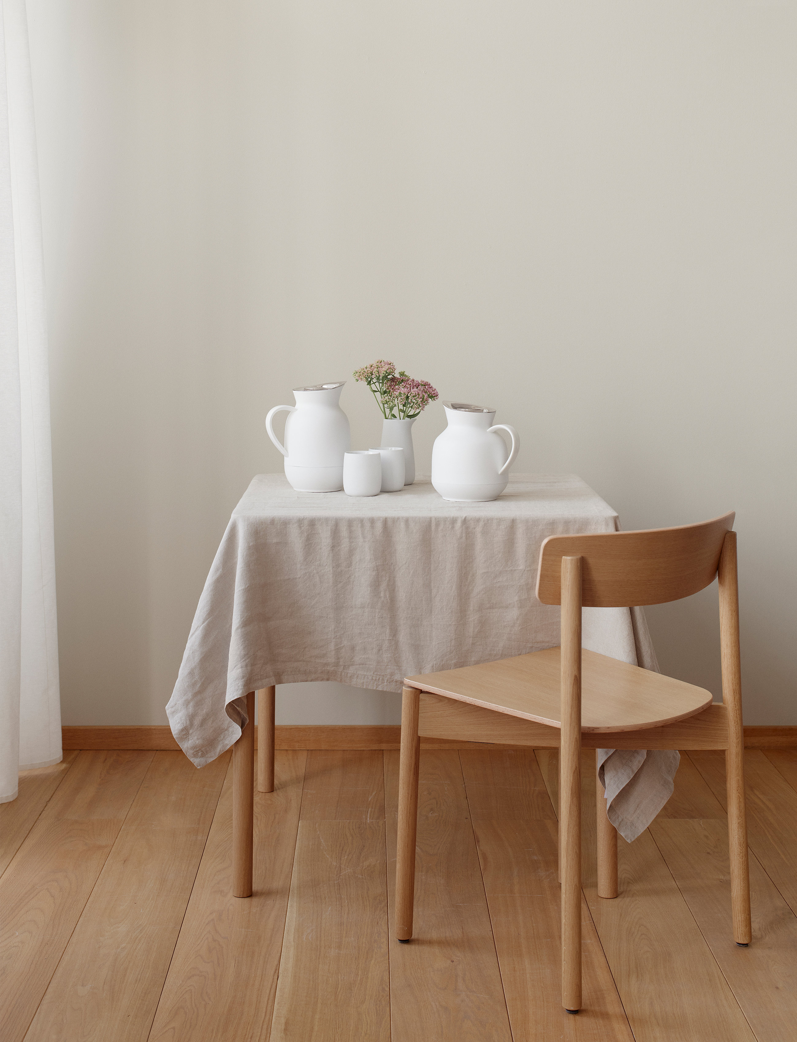 Stelton - Amphora termokande, te 1 l. soft white - termokander - soft white - 2