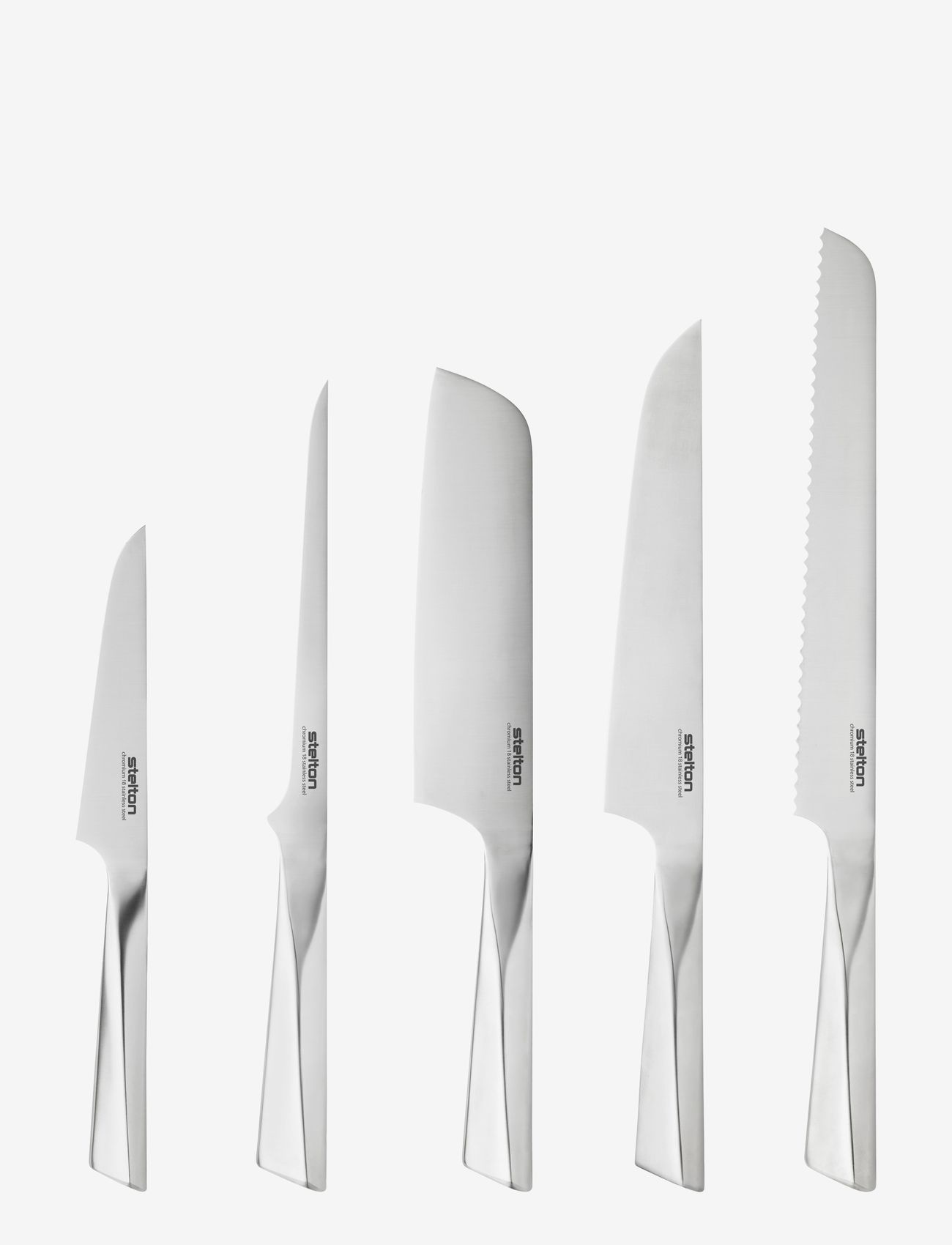 Stelton - Trigono bread knife L 38.5 cm - broodmessen - steel - 1