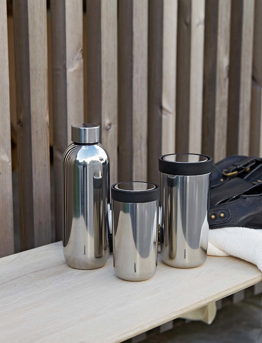 Stelton - Keep Cool vacuum insulated bottle, 0.6 l - osta hinna alusel - steel - 0