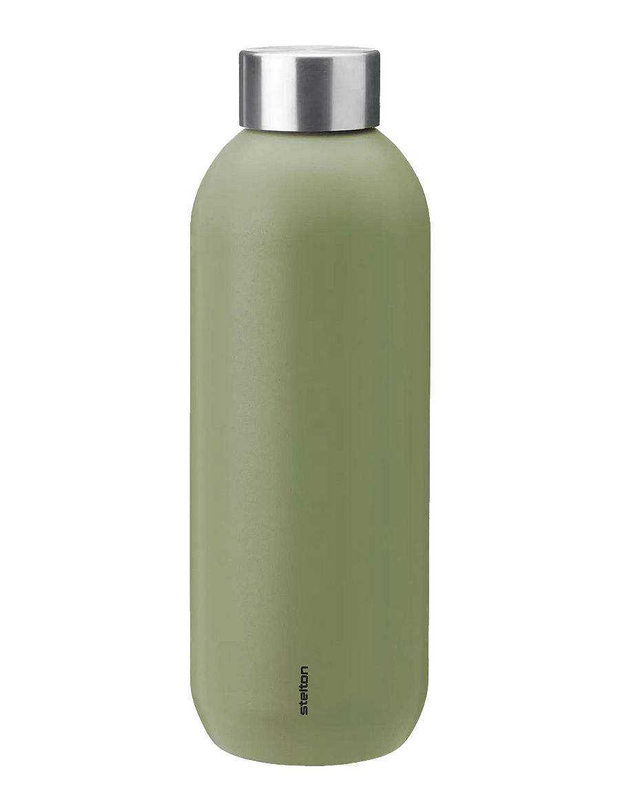 Stelton - Keep Cool vacuum insulated bottle 0.6 l. soft fern green - termopudelid - soft fern green - 1