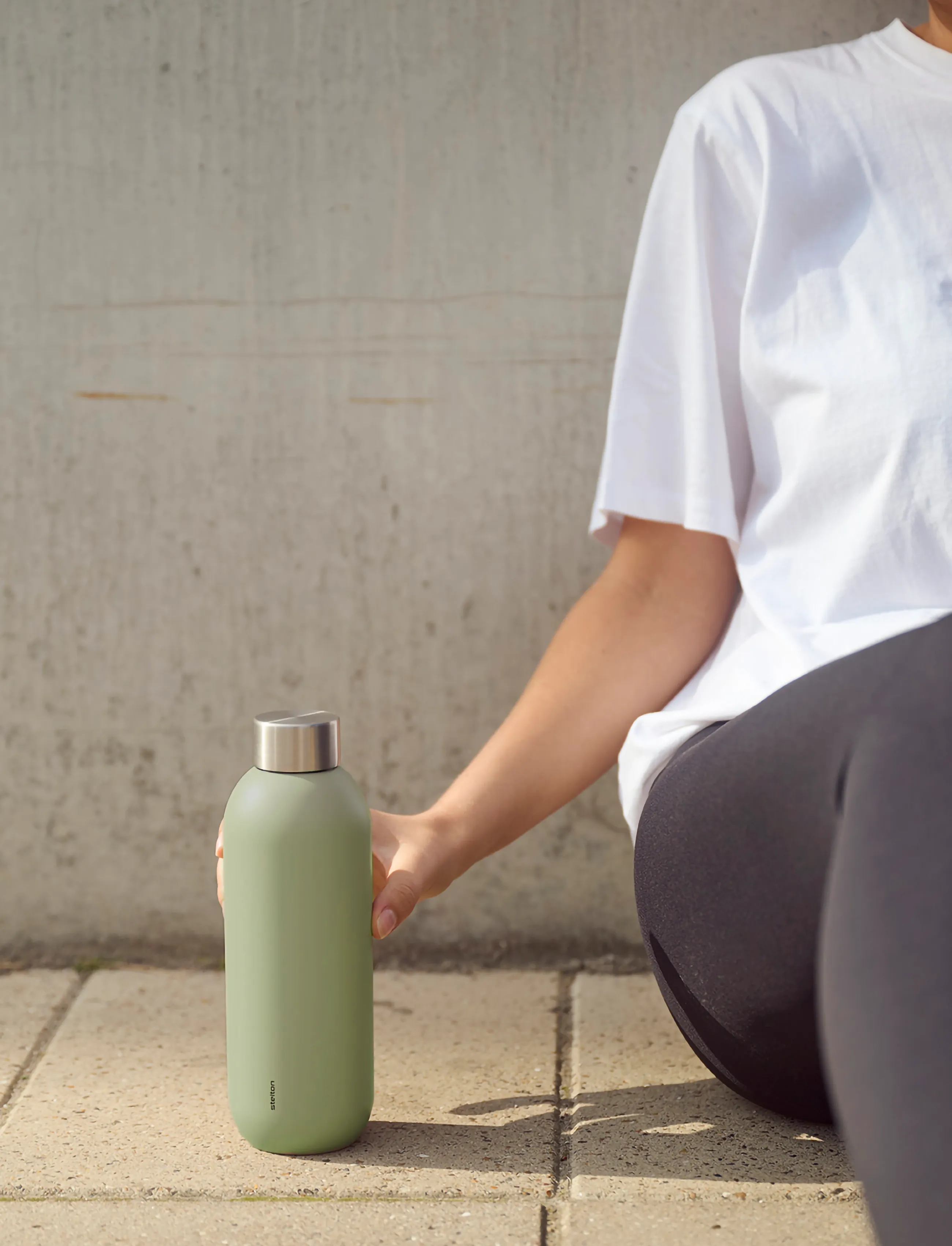 Stelton Keep Cool Termoflaske 0.6 L. Soft Fern Green, L, Kitchen, Khakigrün - Thermal Bottles, Homeware