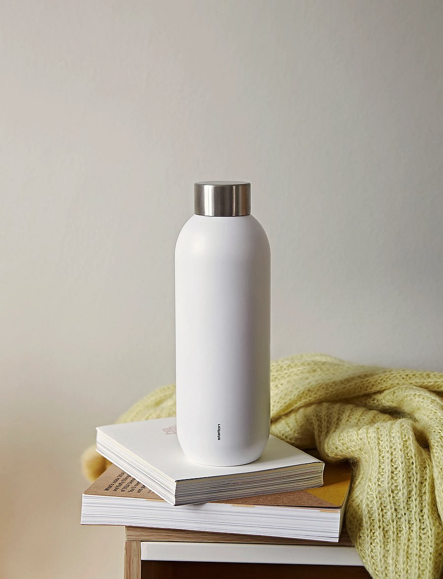 Stelton - Keep Cool vacuum insulated bottle 0.6 l. soft chalk - termopudelid - soft chalk - 0