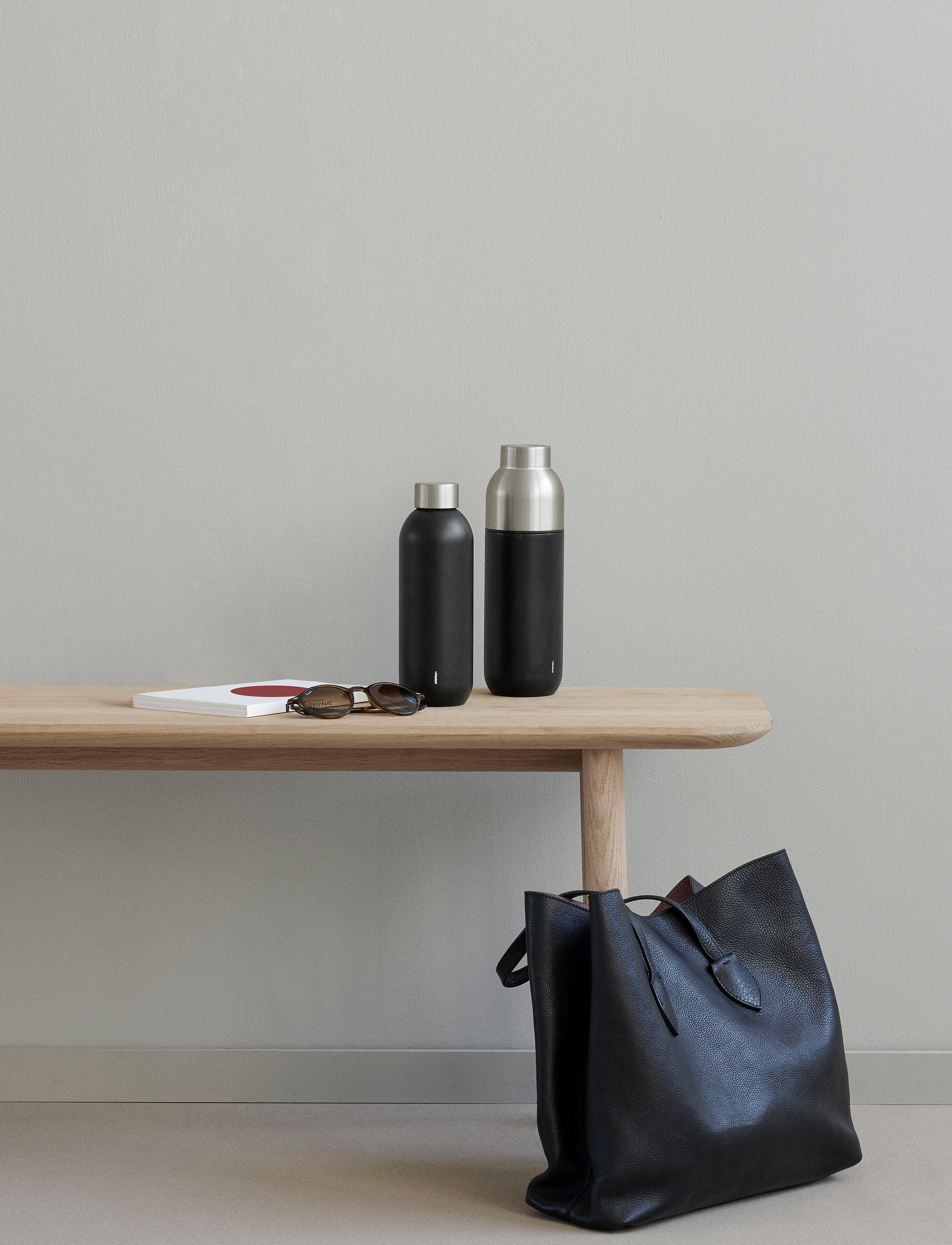 Stelton Keep Cool Termoflaske 0.6 L. Black, 0.6L, Kitchen, Schwarz - Water Bottles, Homeware