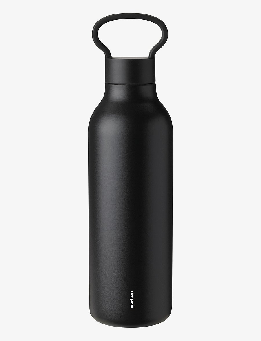 Stelton - Tabi vacuum insulated bottle 0.55 l. black - thermosflaschen - black - 1