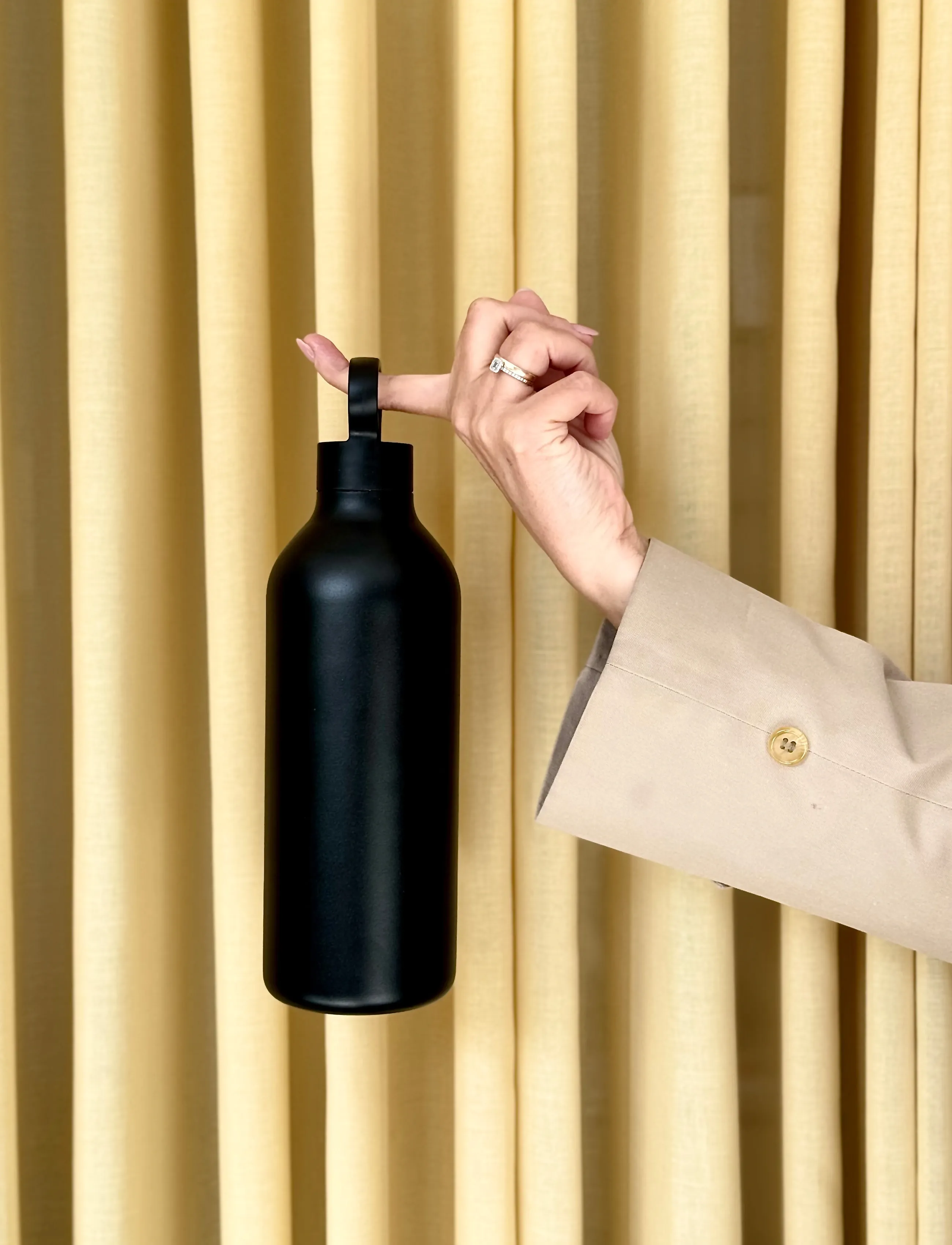 Stelton - Stelton Tabi vacuum insulated bottle  - zubehör für wasserflaschen - black - 2